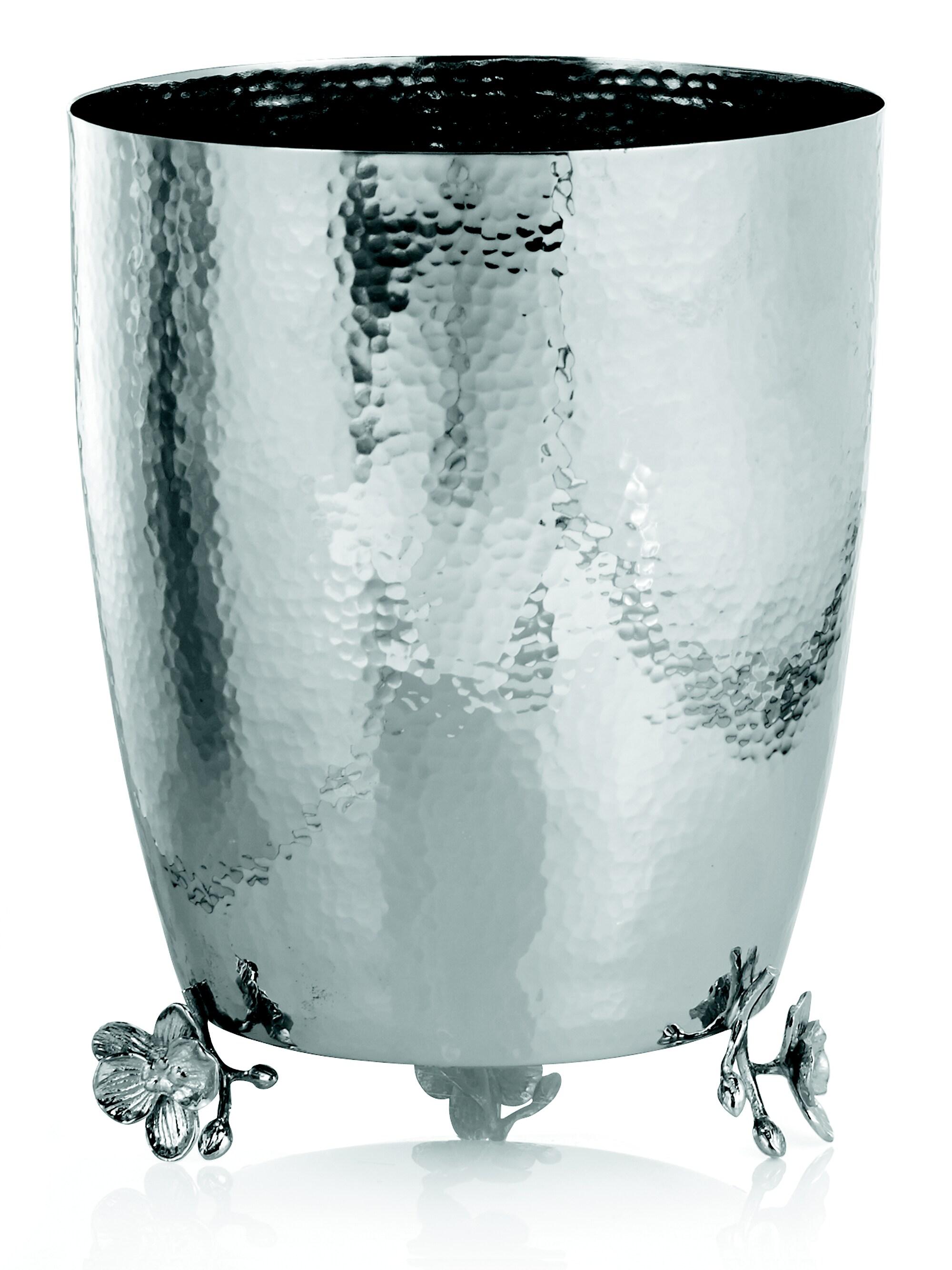 Michael Aram White Orchid Waste Basket