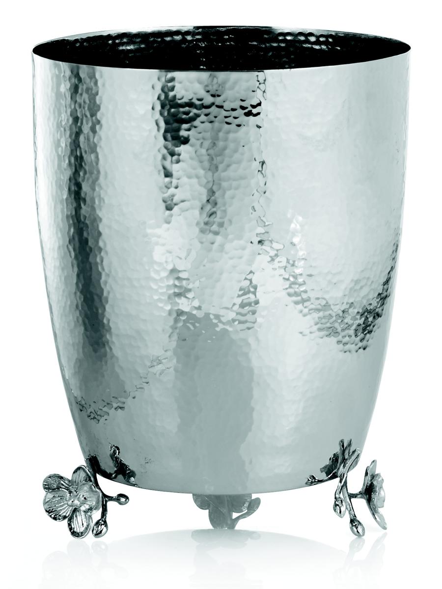 Michael Aram White Orchid Waste Basket