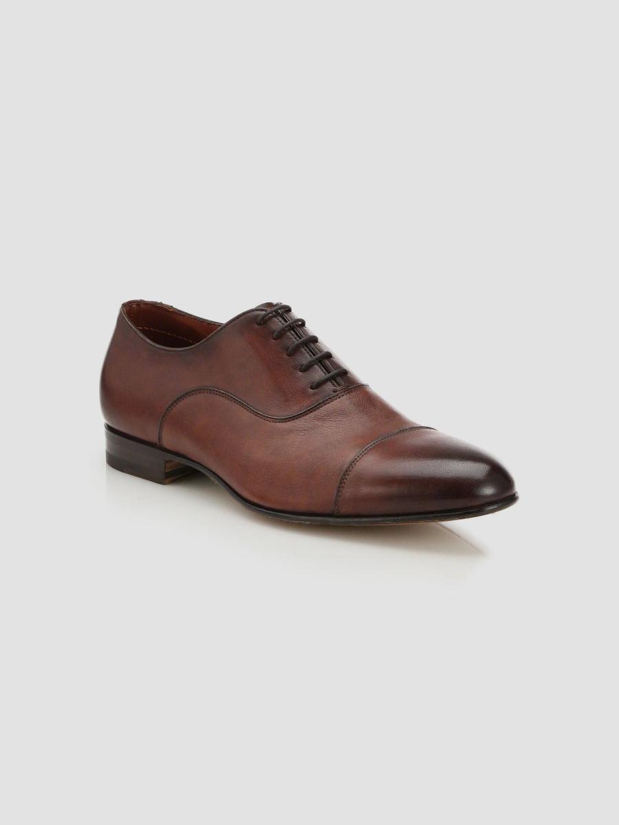 Santoni Darian Cap-Toe Oxfords | Saks Fifth Avenue