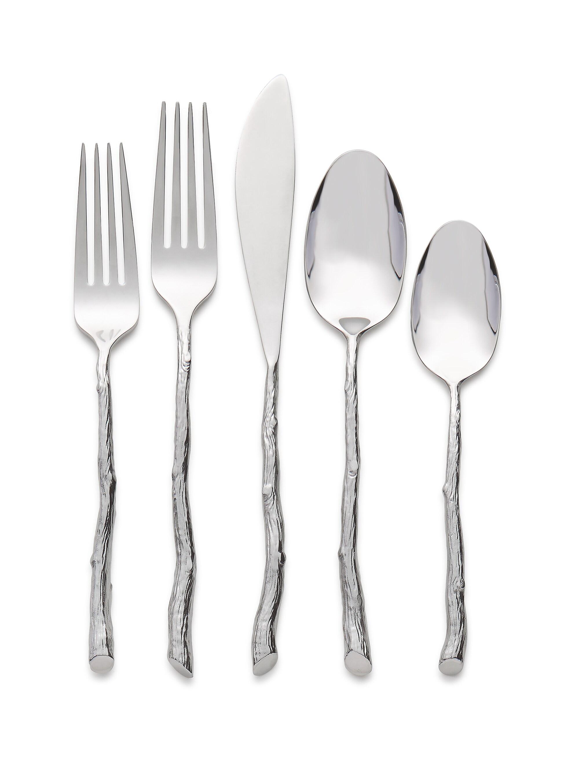 Michael Aram Twigware Stainless Steel Flatware Set/Set of 5