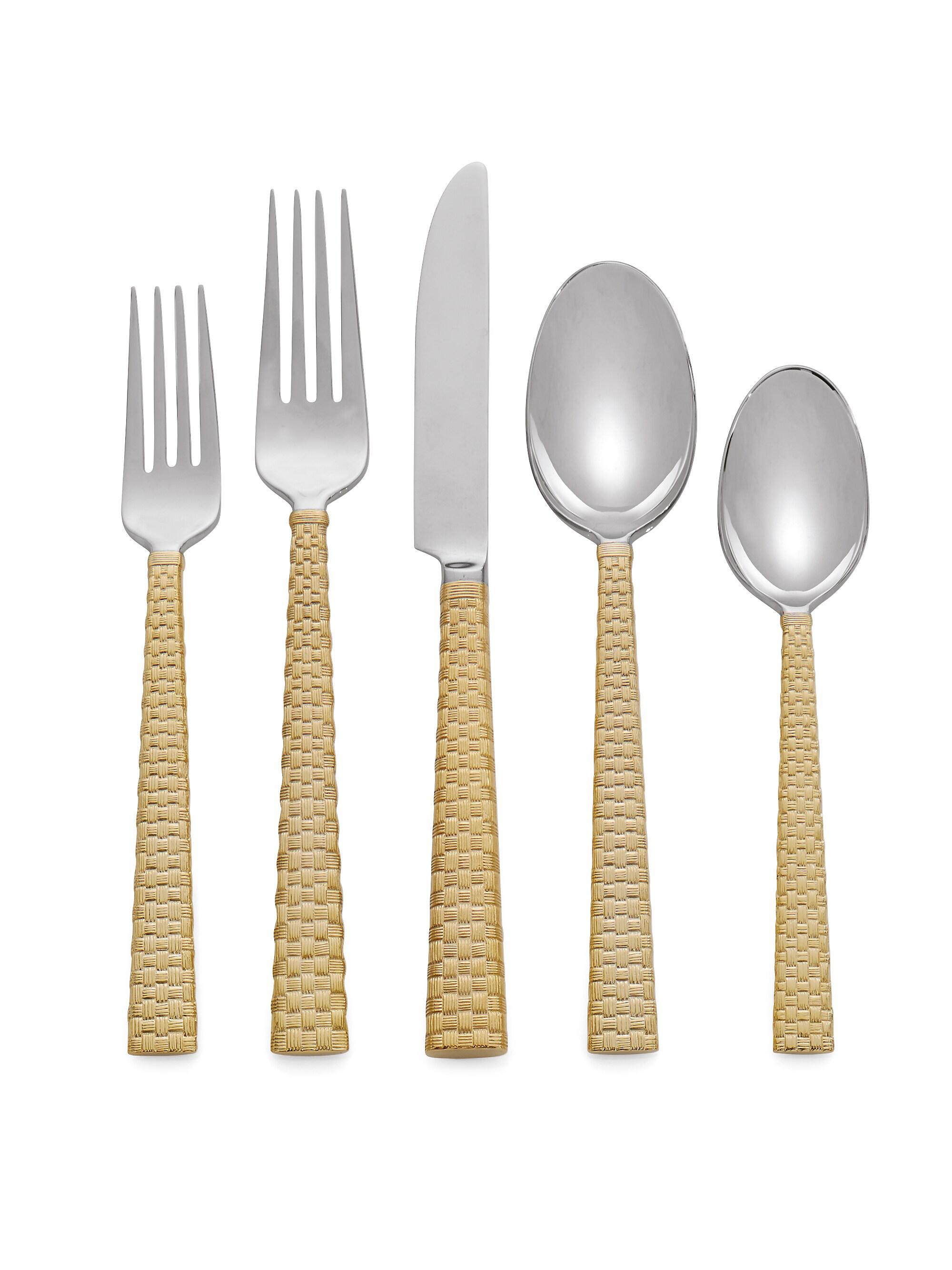 Michael Aram Palm Flatware Set/Set of 5