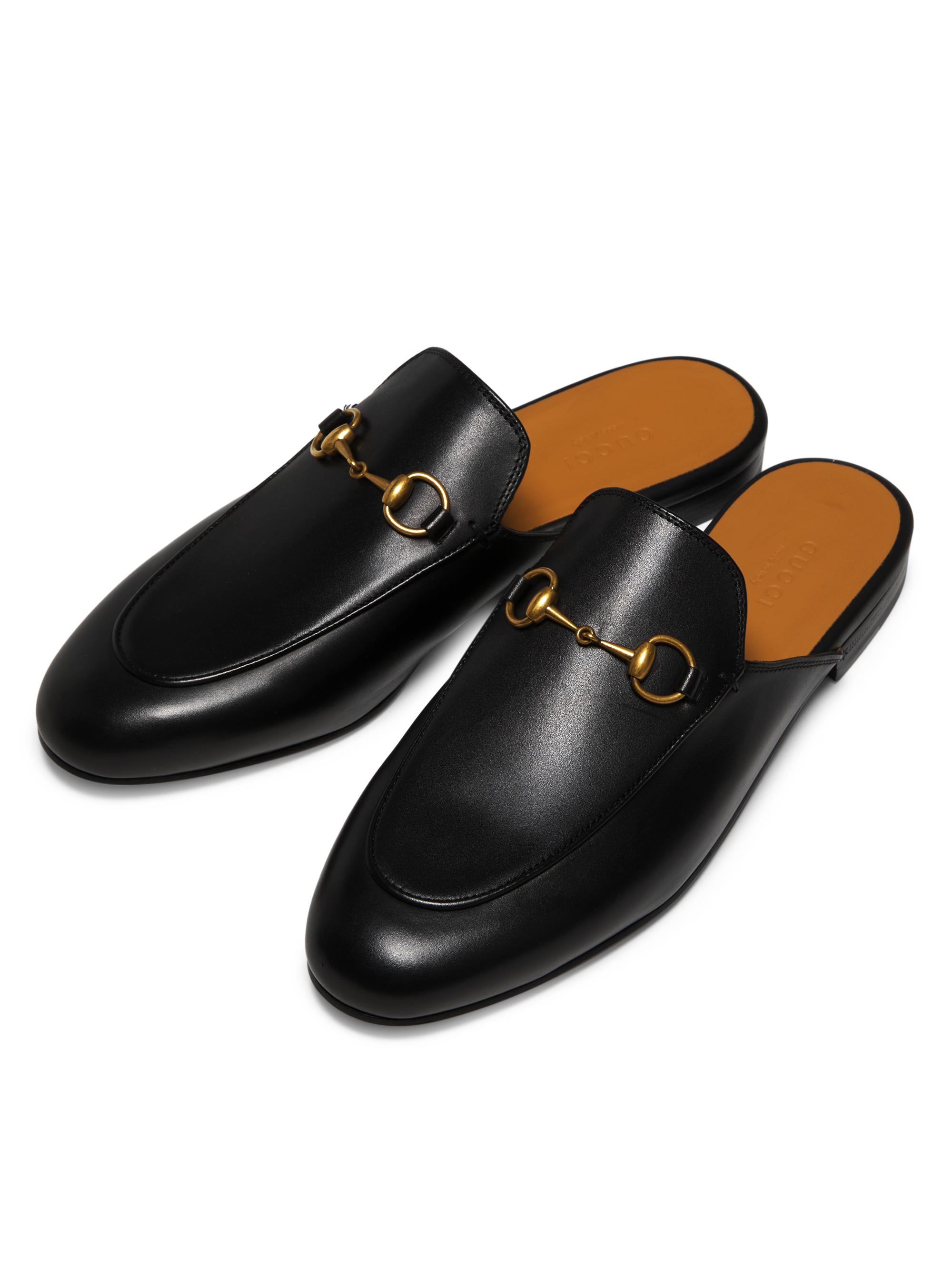 Gucci プリンスタウン 8 Gucci Princetown Leather Slipper | Saks Fifth Avenue