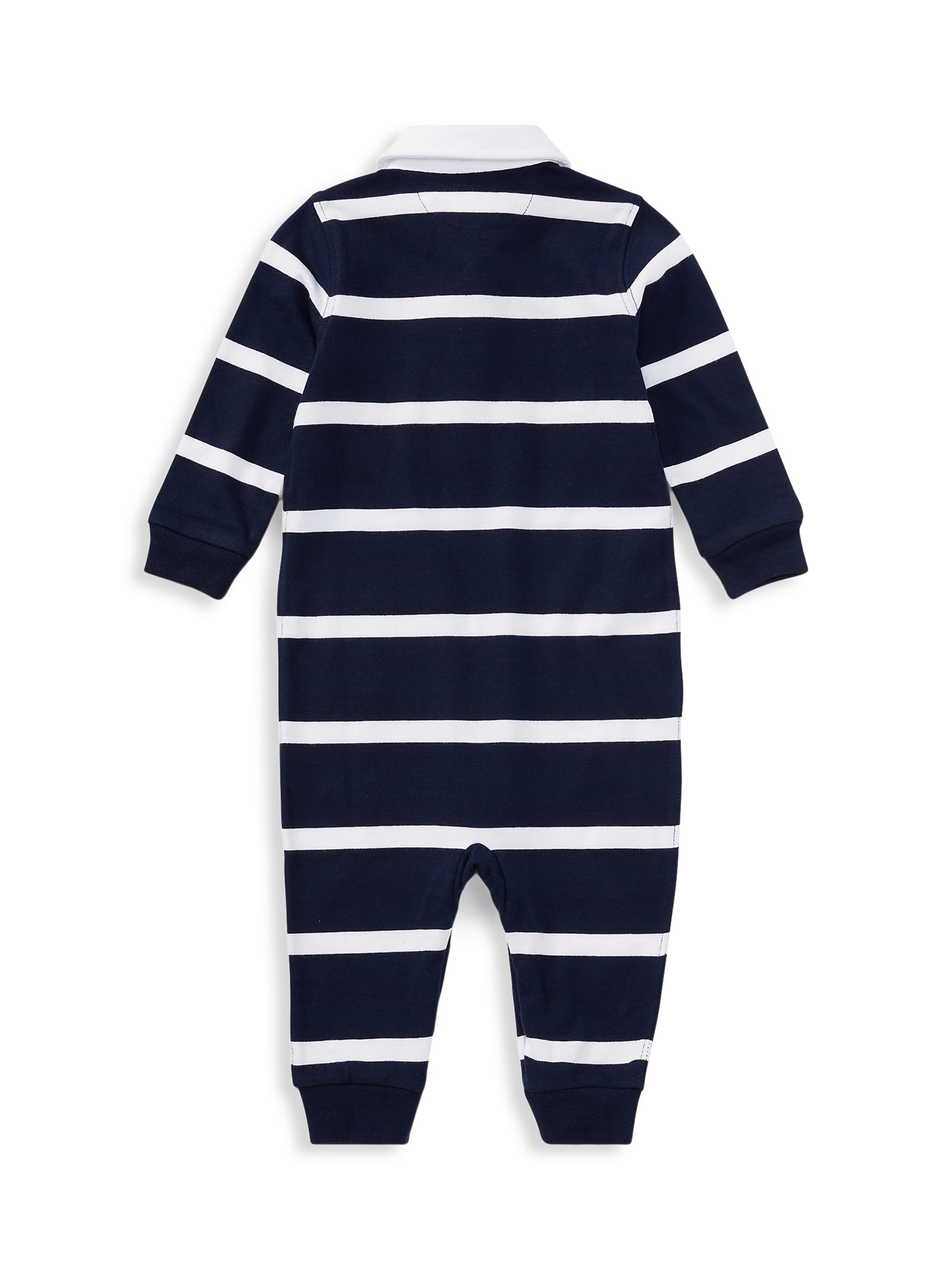 Polo Ralph Lauren Baby Boy's Cotton Rugby Coverall | Saks Fifth Avenue