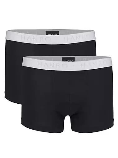 2 PACK Men's Thongs Underwear and Boxer Briefs Leather Underwear Low Waist  Comfortable and Soft, Black, Large : : Clothing, Shoes &  Accessories