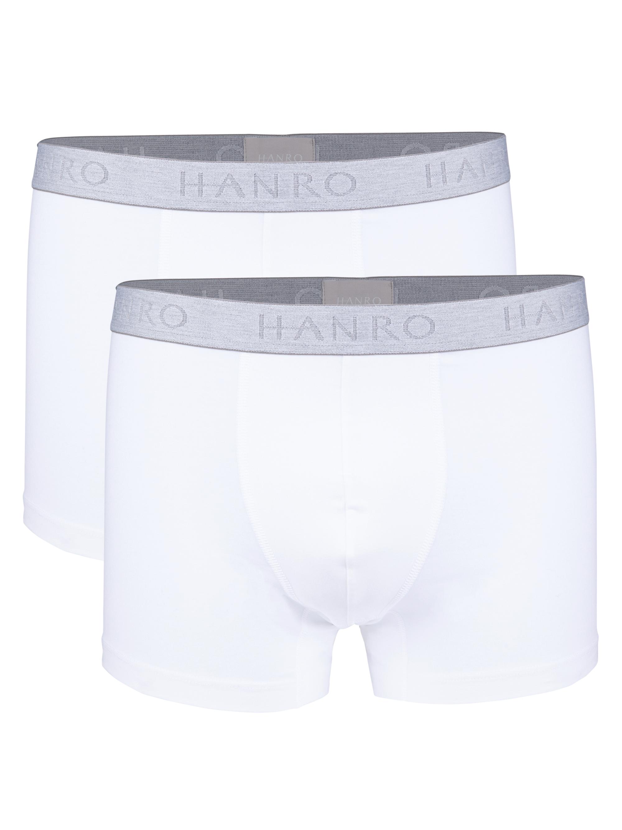 Hanro Cotton Essentials 2-Pack Boxer Briefs - White