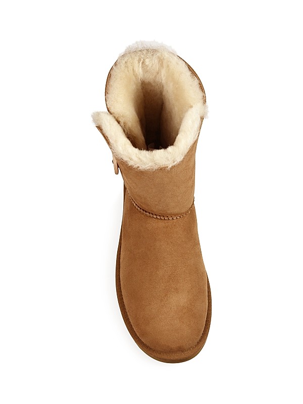 Shop UGG Bailey Button II Sheepskin-Lined Suede Boots | Saks Shop UGG Bailey Button II Sheepskin-Lined Suede Boots | Saks