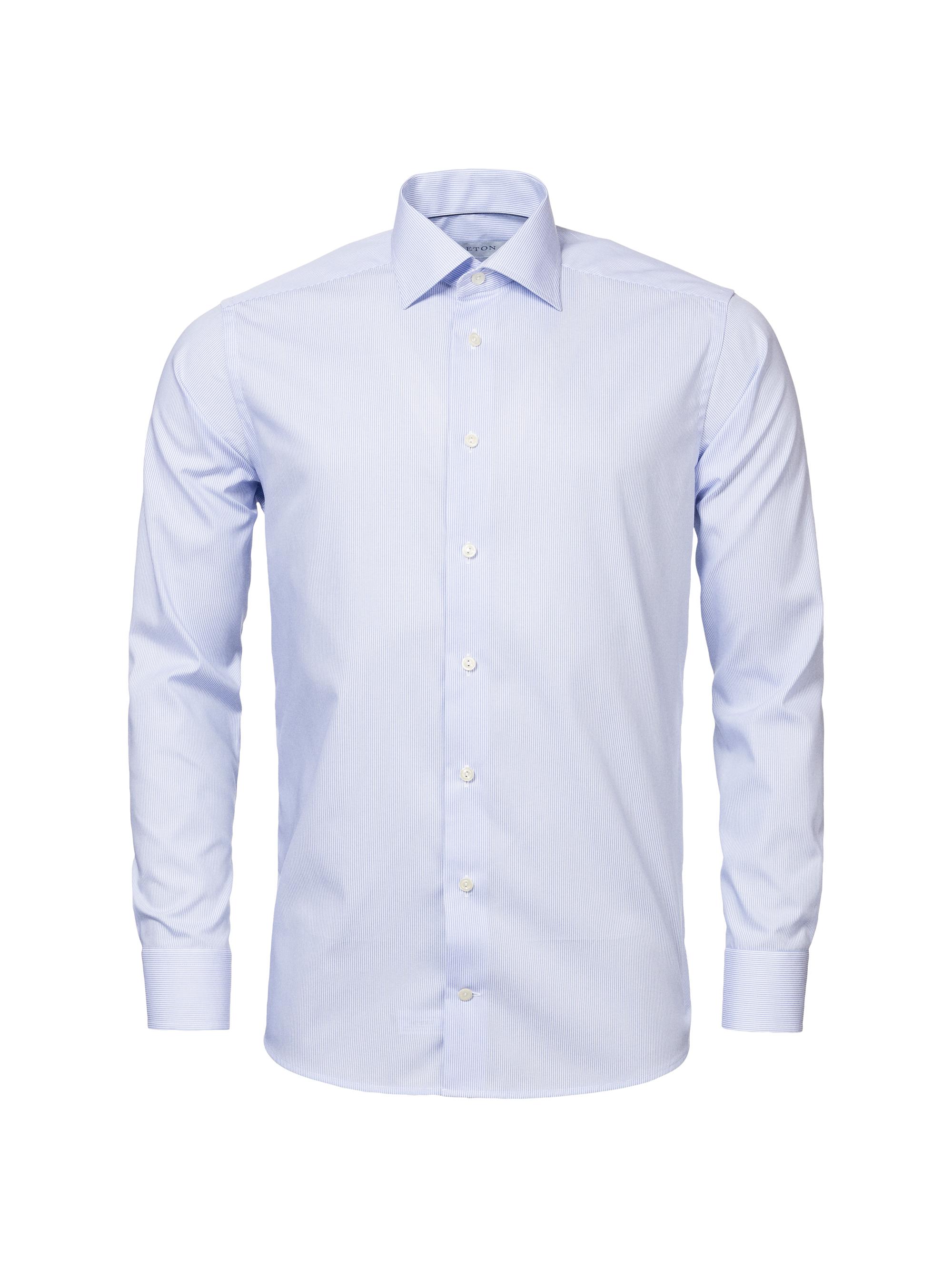 eton slim-fit twill men dress shirt product info and reviews Eton Striped Melange Fine Twill Slim Shirt