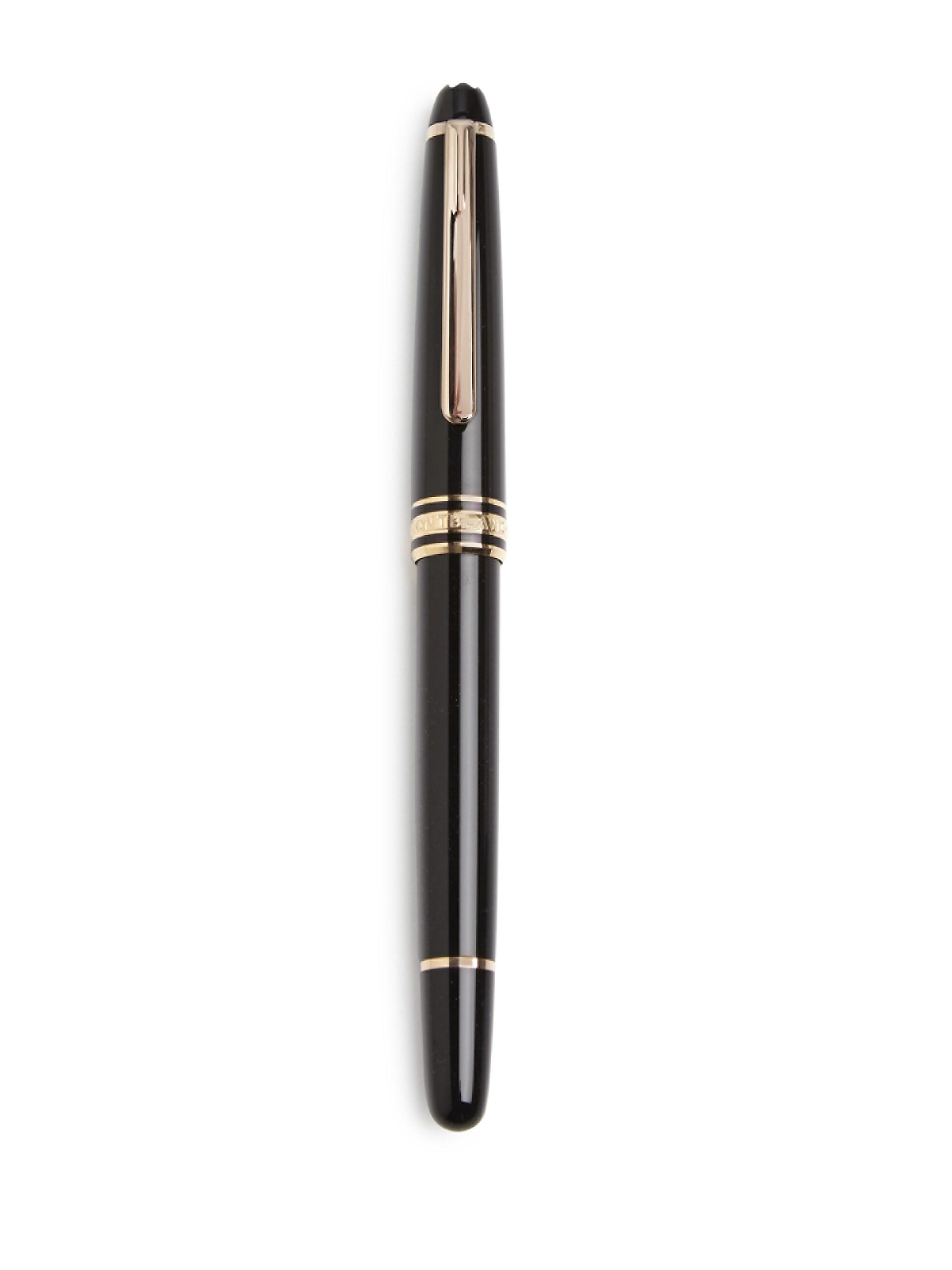 Montblanc Meisterstück Red Gold-Coated Classique Rollerball Pen