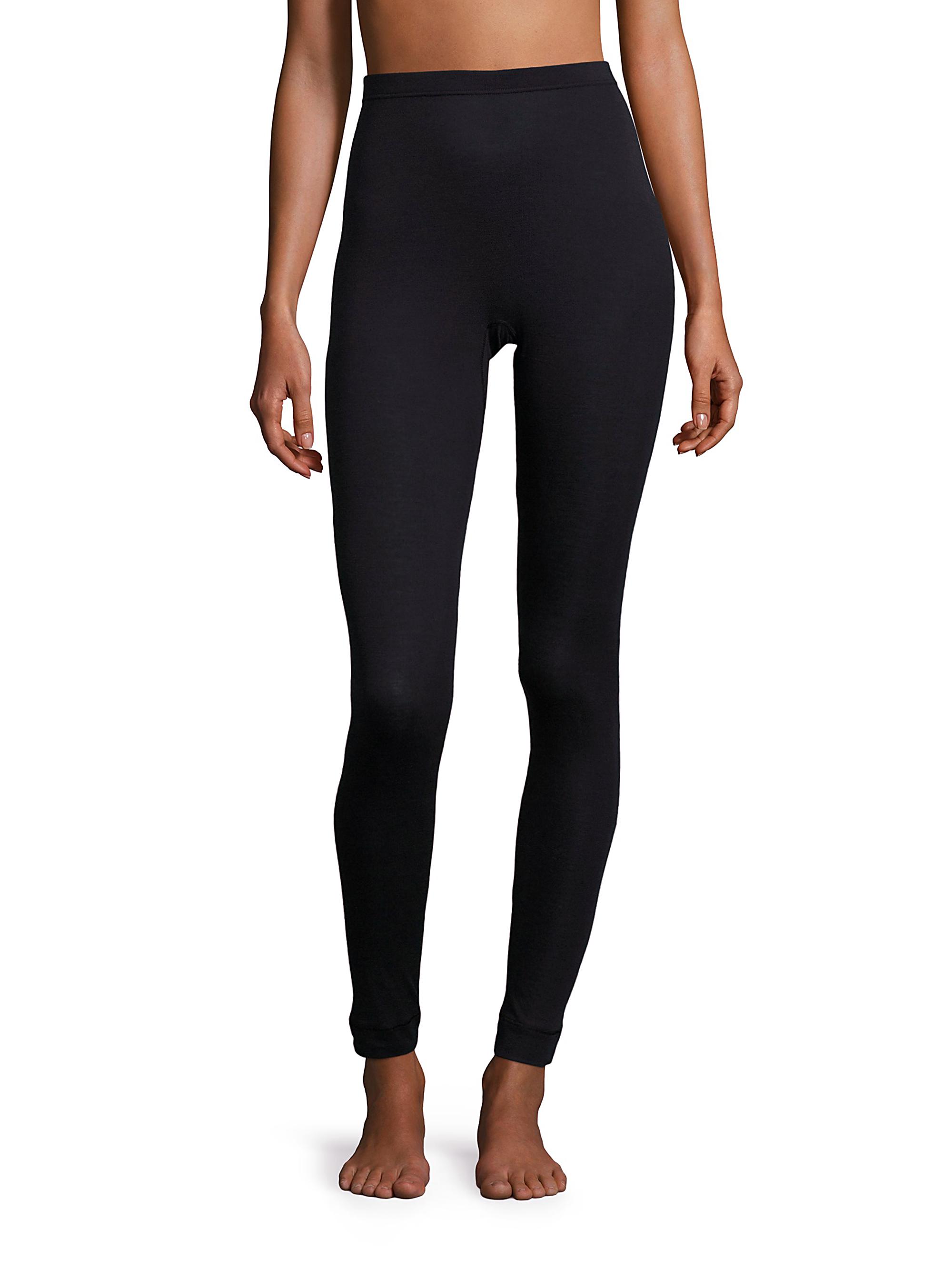 Hanro Women's Silk Cashmere Leggings - Black