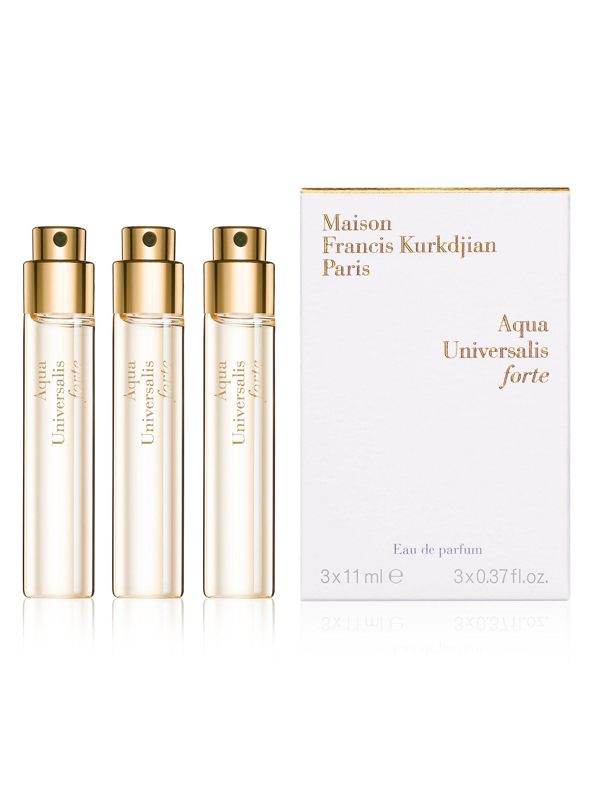 Maison Francis Kurkdjian 3-Piece Aqua Universalis forte Eau de parfum Refill Set/0.37 oz