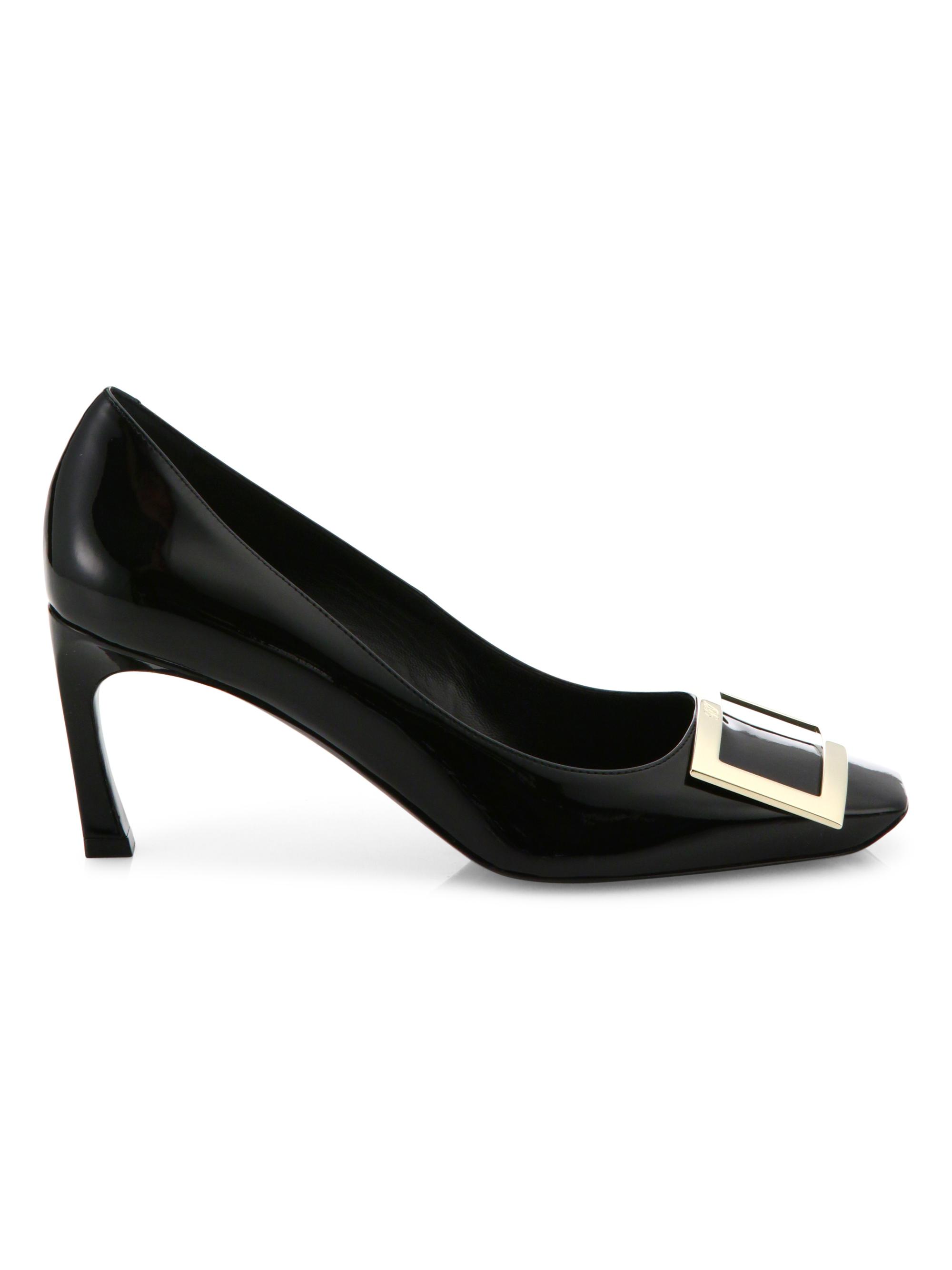 Roger Vivier Belle Vivier Trompette 70MM Patent Leather Pumps