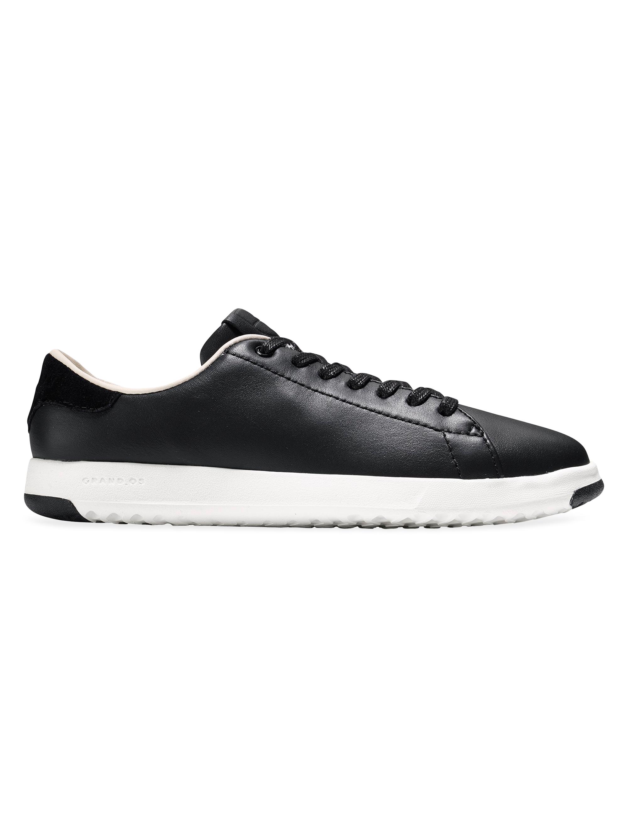 Cole Haan Women's GrandPro Leather Sneakers - Black