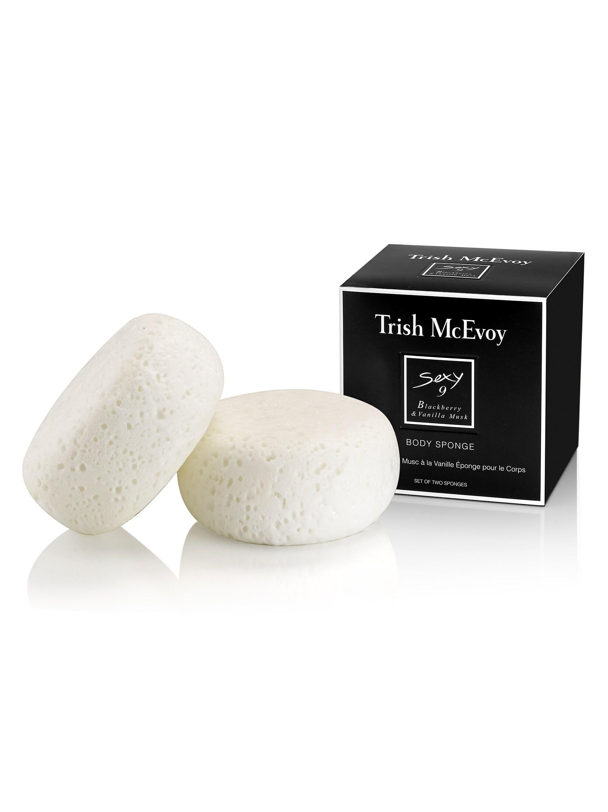 Trish McEvoy Sexy 9 Blackberry & Vanilla Musk Body Sponge/Set of 2 | Thumbnail 2