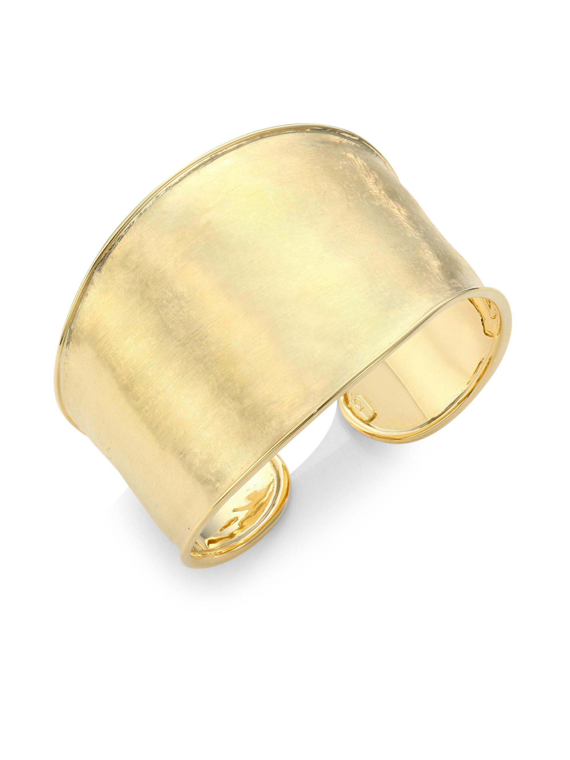 Marco Bicego Women's Lunaria 18K Yellow Gold Cuff - Yellow Gold