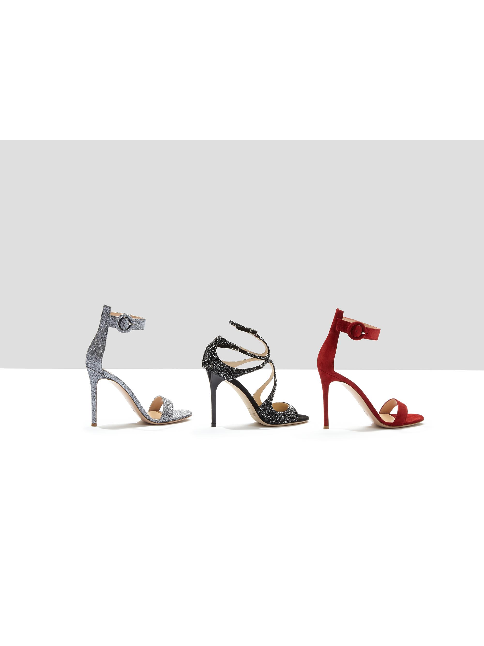 Gianvito Rossi Portofino Suede Sandals | Saks Fifth Avenue