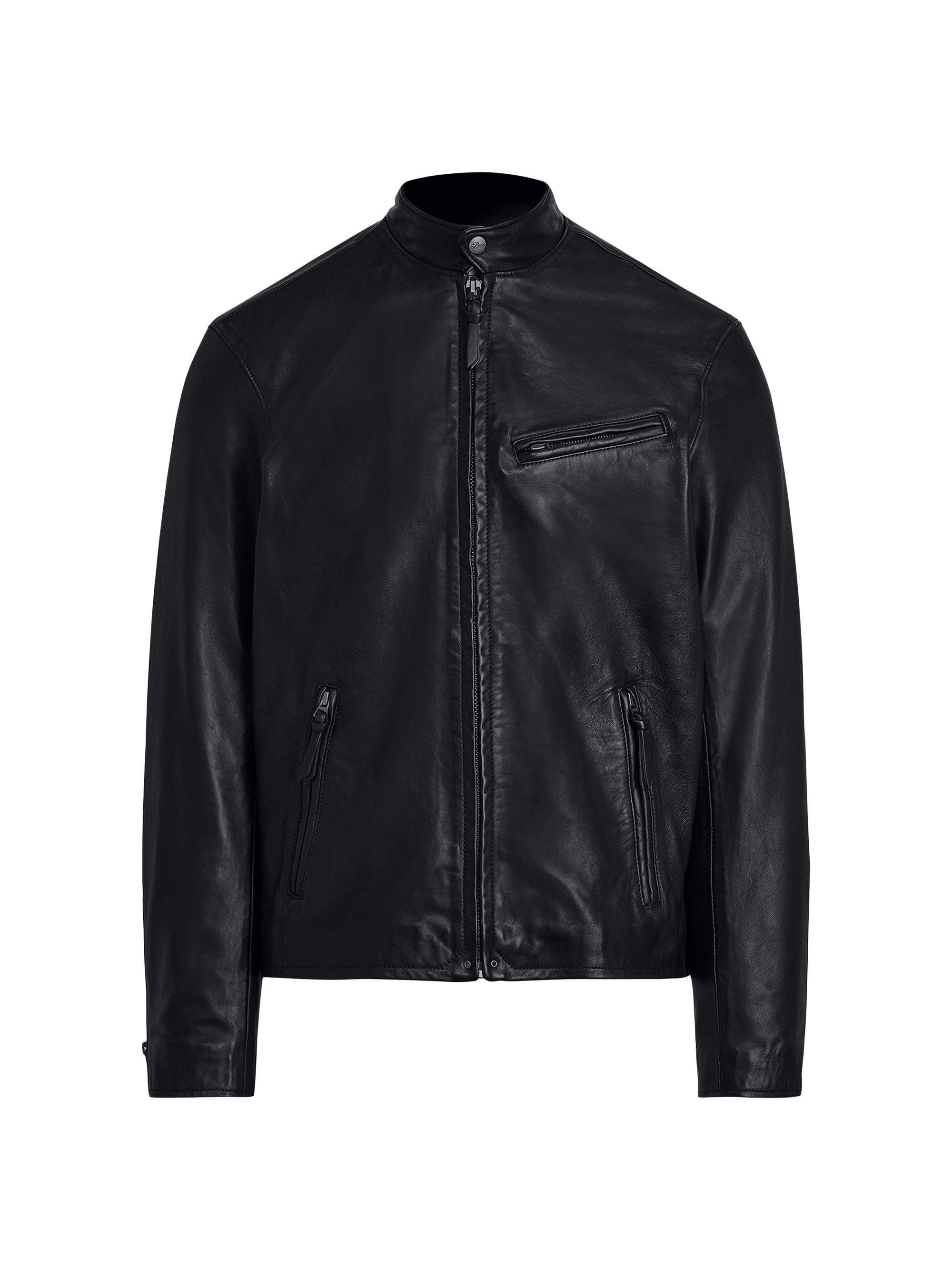 ジャケット・アウター Polo Ralph Lauren Leather Jacket Black Leather Jacket for Men | Ralph Lauren® BR