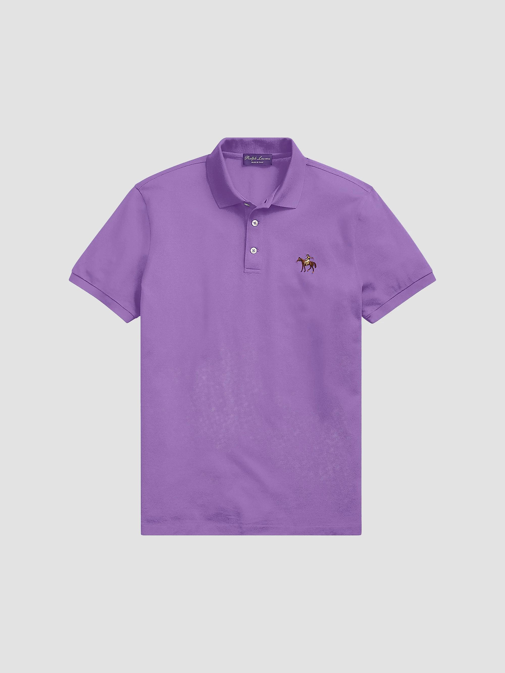 Ralph Lauren Purple Label Cotton Pique Standing Horse Polo | Saks