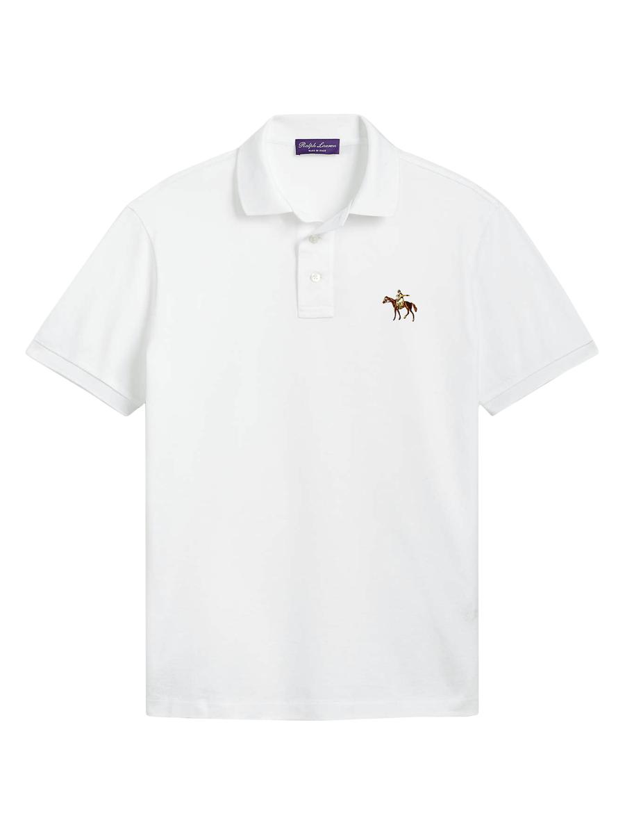 Ralph Lauren Purple Label Cotton Pique Standing Horse Polo | Saks