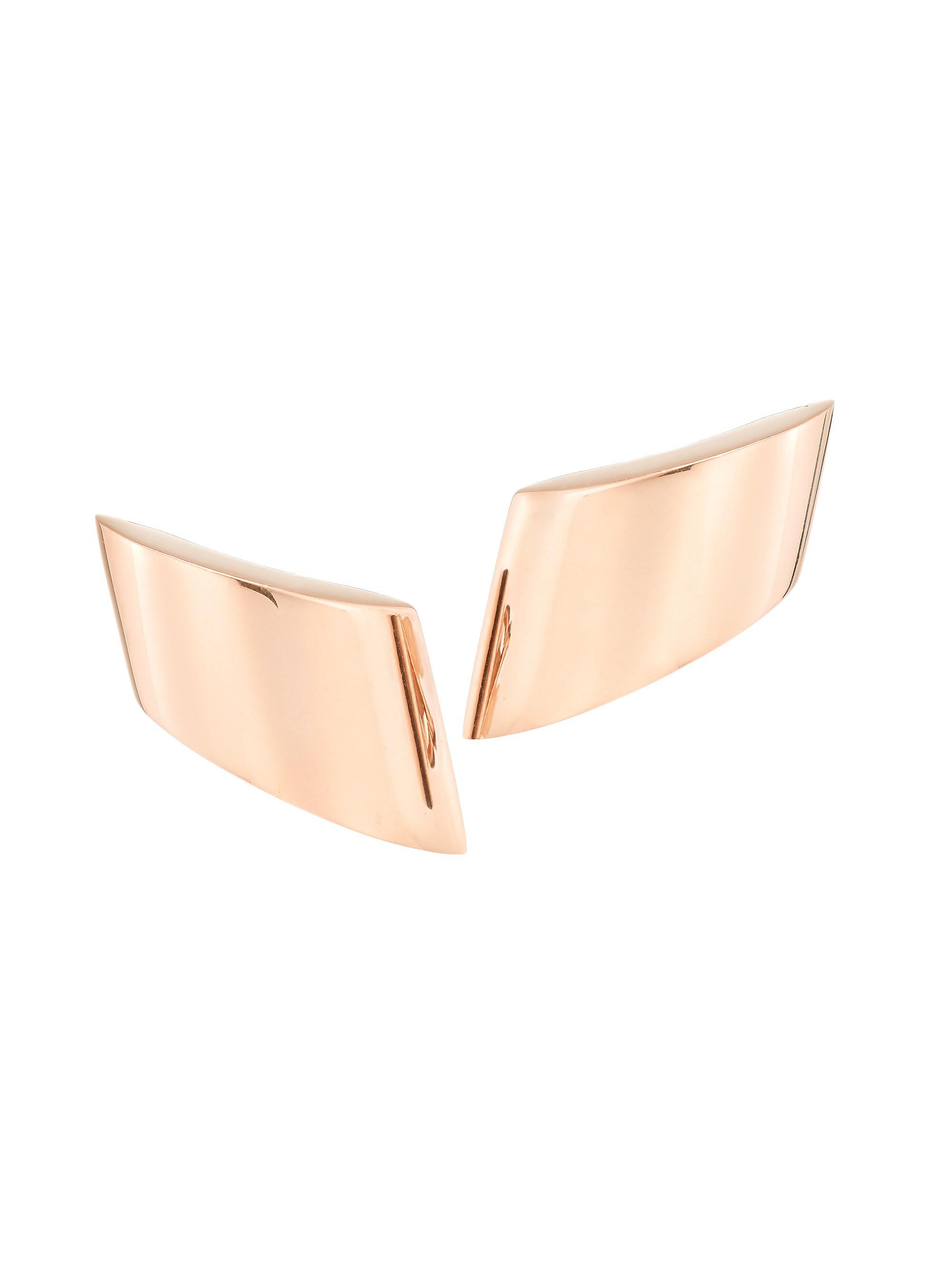 Vhernier Women's Vague 18K Rose Gold Clip-On Earrings - Rose Gold - Women's Jewelry And Watches