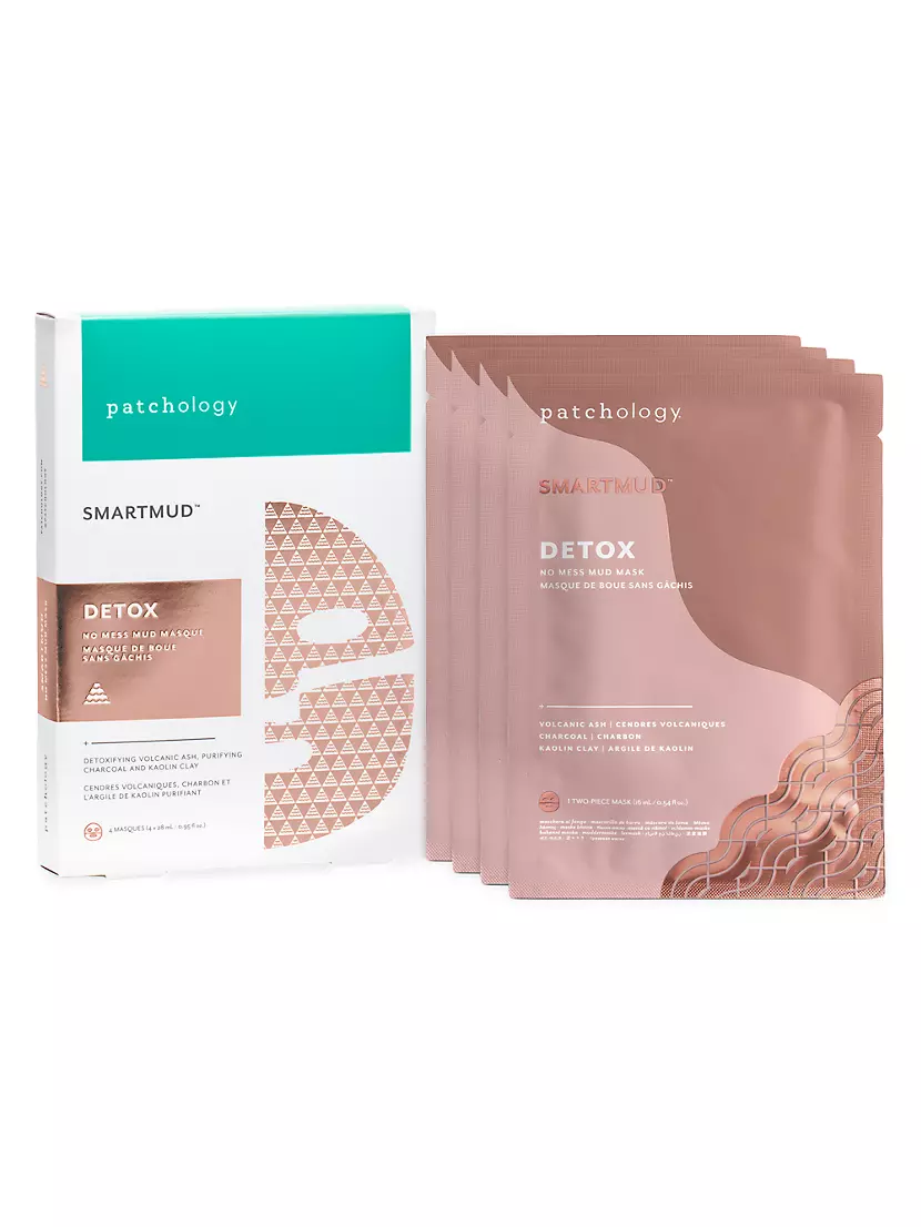 Patchology 4-Pack SMARTMUD No Mess Mud Masque