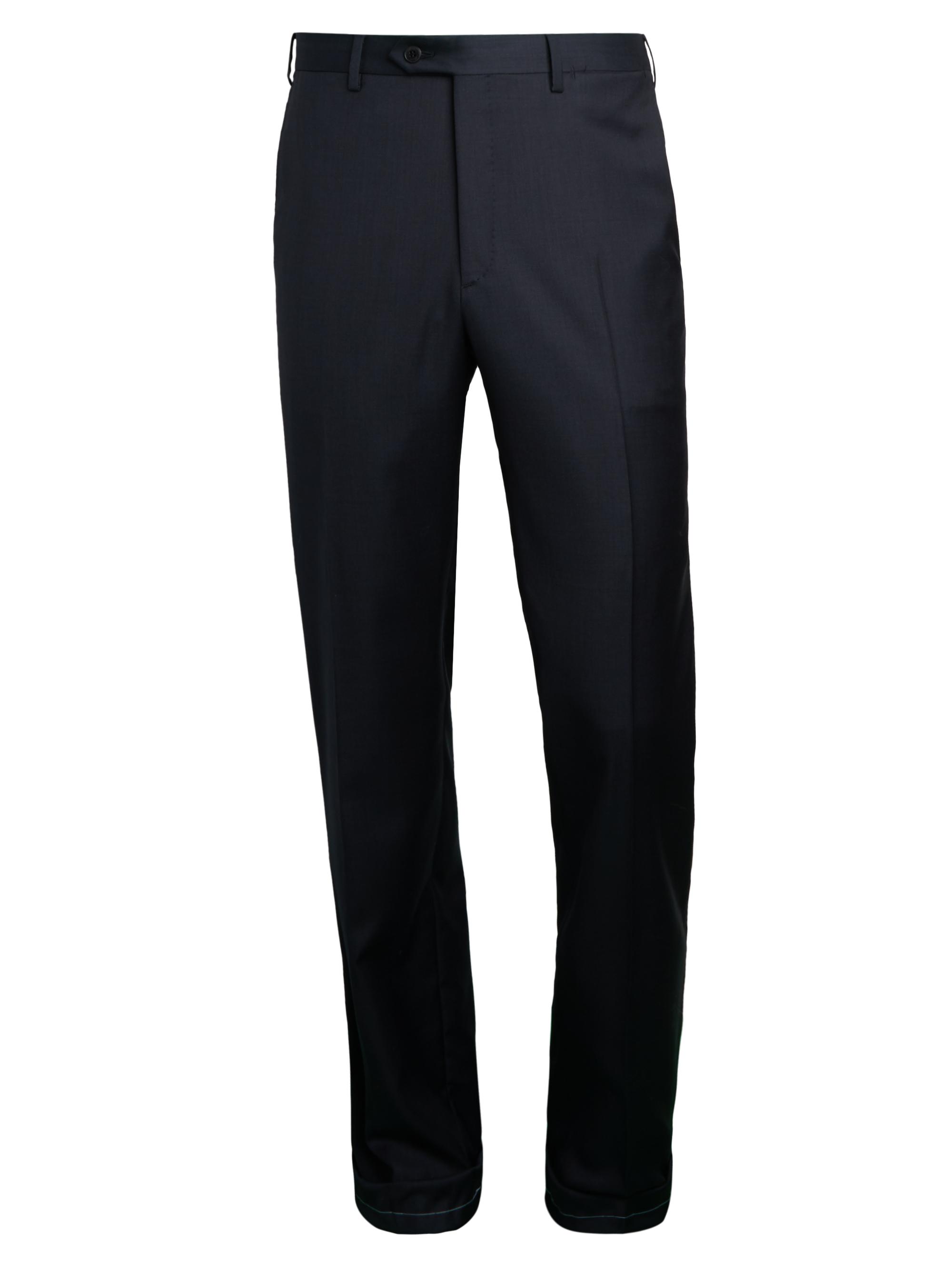 Brioni Men's Virgin Wool Trousers - Midnight