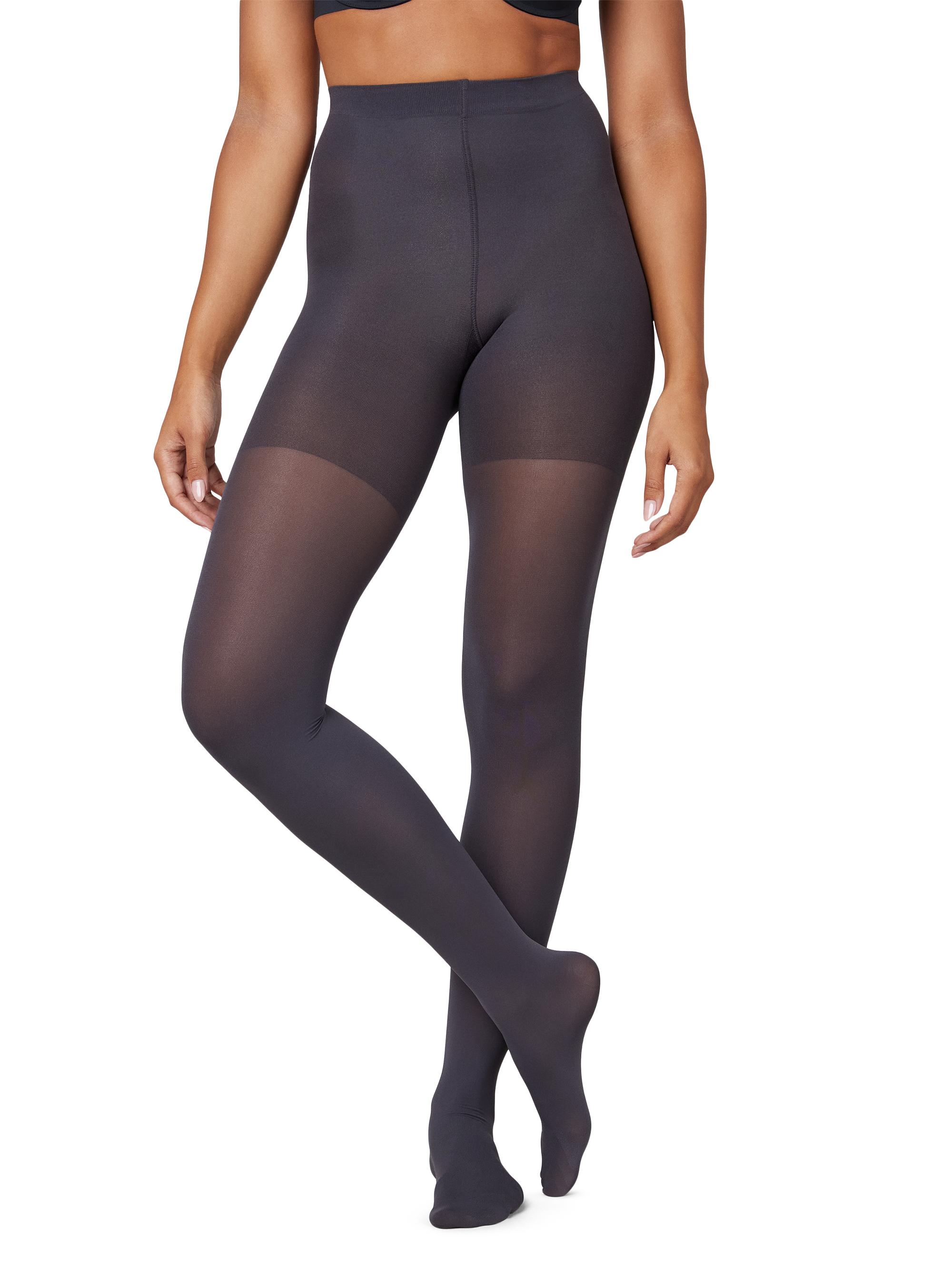 Spanx Women's Luxe Leg Tights - Charcoal | Thumbnail 4