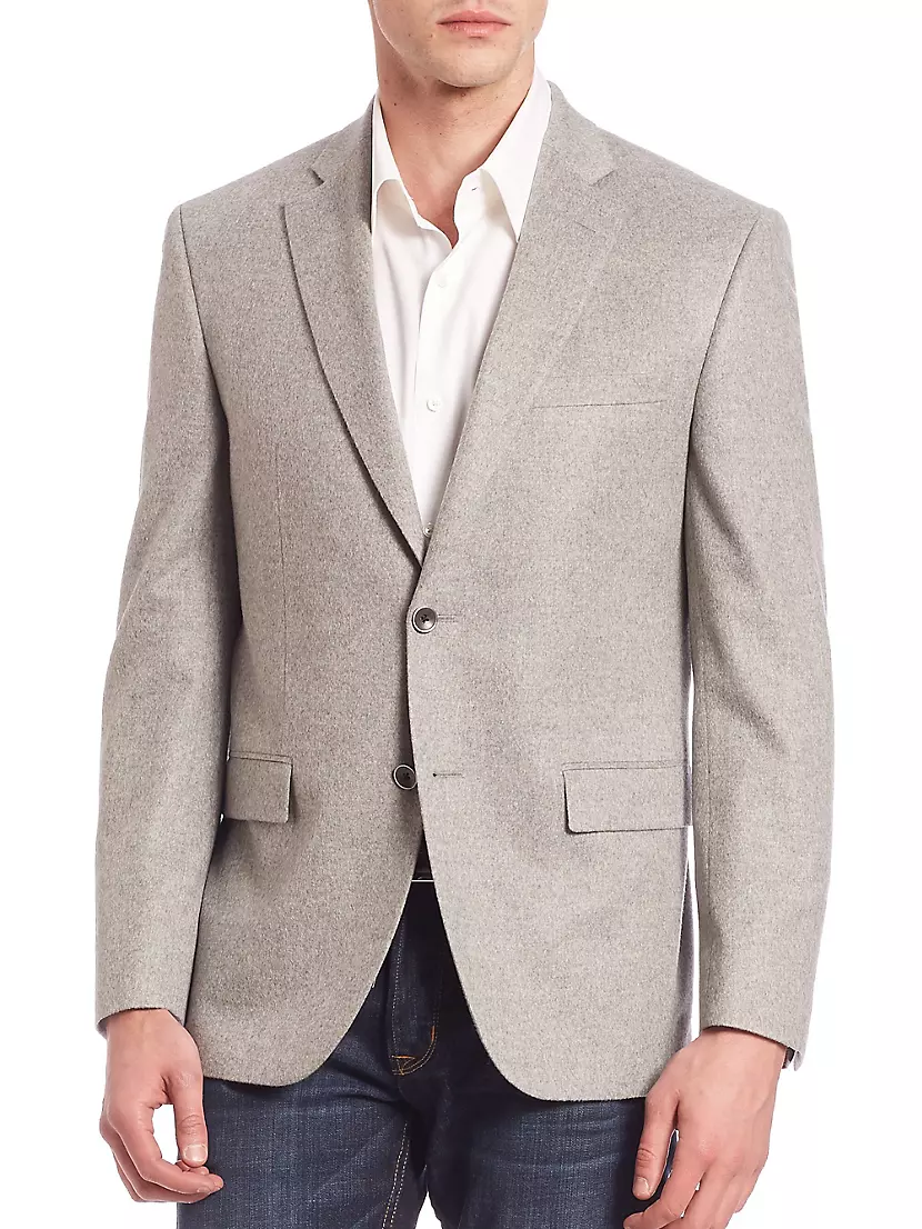 Saks Fifth Avenue COLLECTION Two-Button Cashmere Blazer