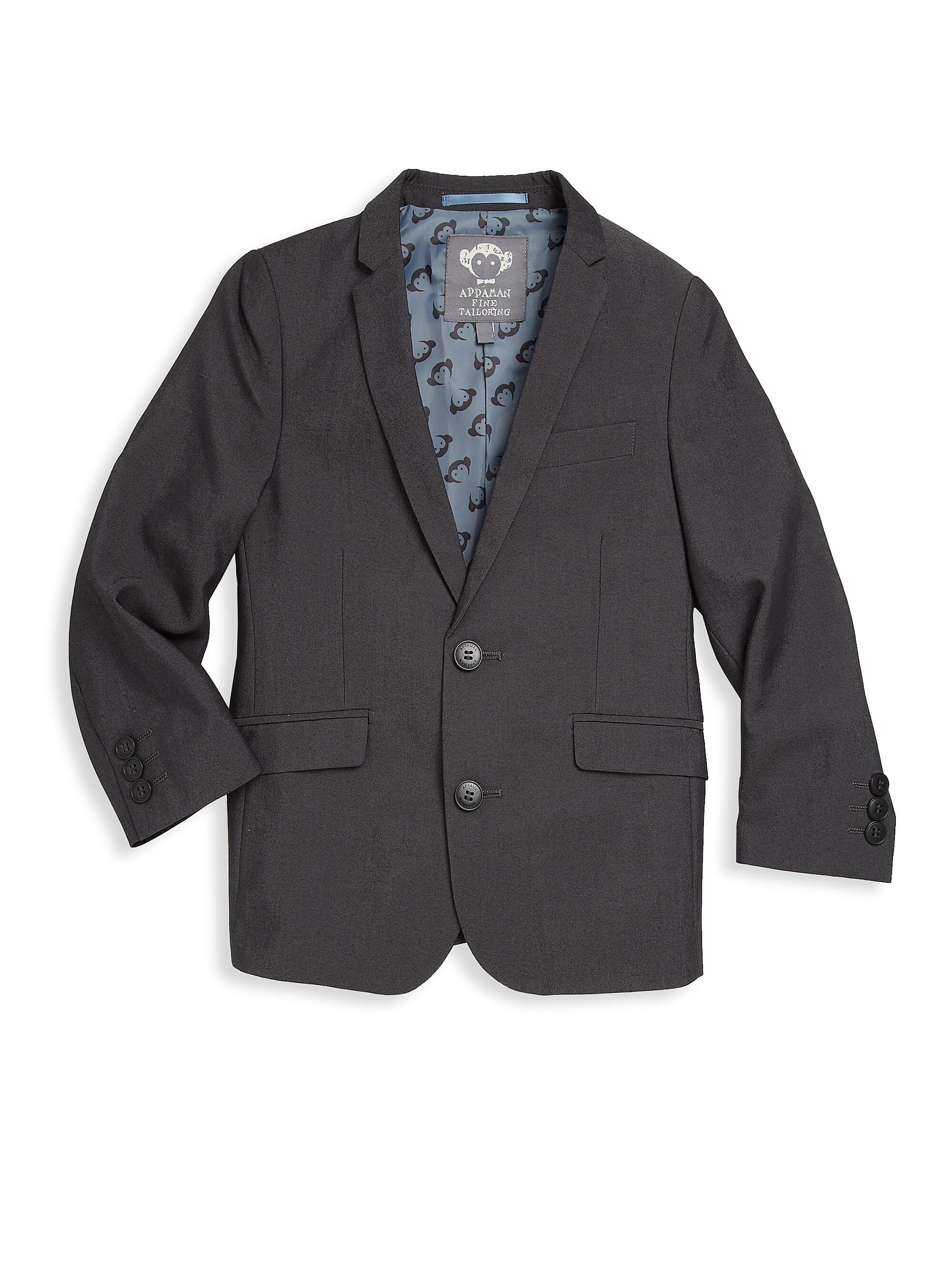 Appaman Little Boy's & Boy's Mod Suit - Vintage Black