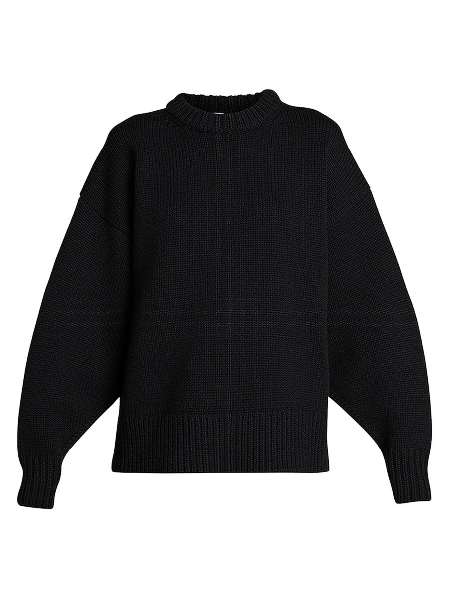 美品 THE ROW Ophelia　ザロウニットセーター　ブラック The Row Ophelia Wool & Cashmere Sweater | Saks Fifth Avenue