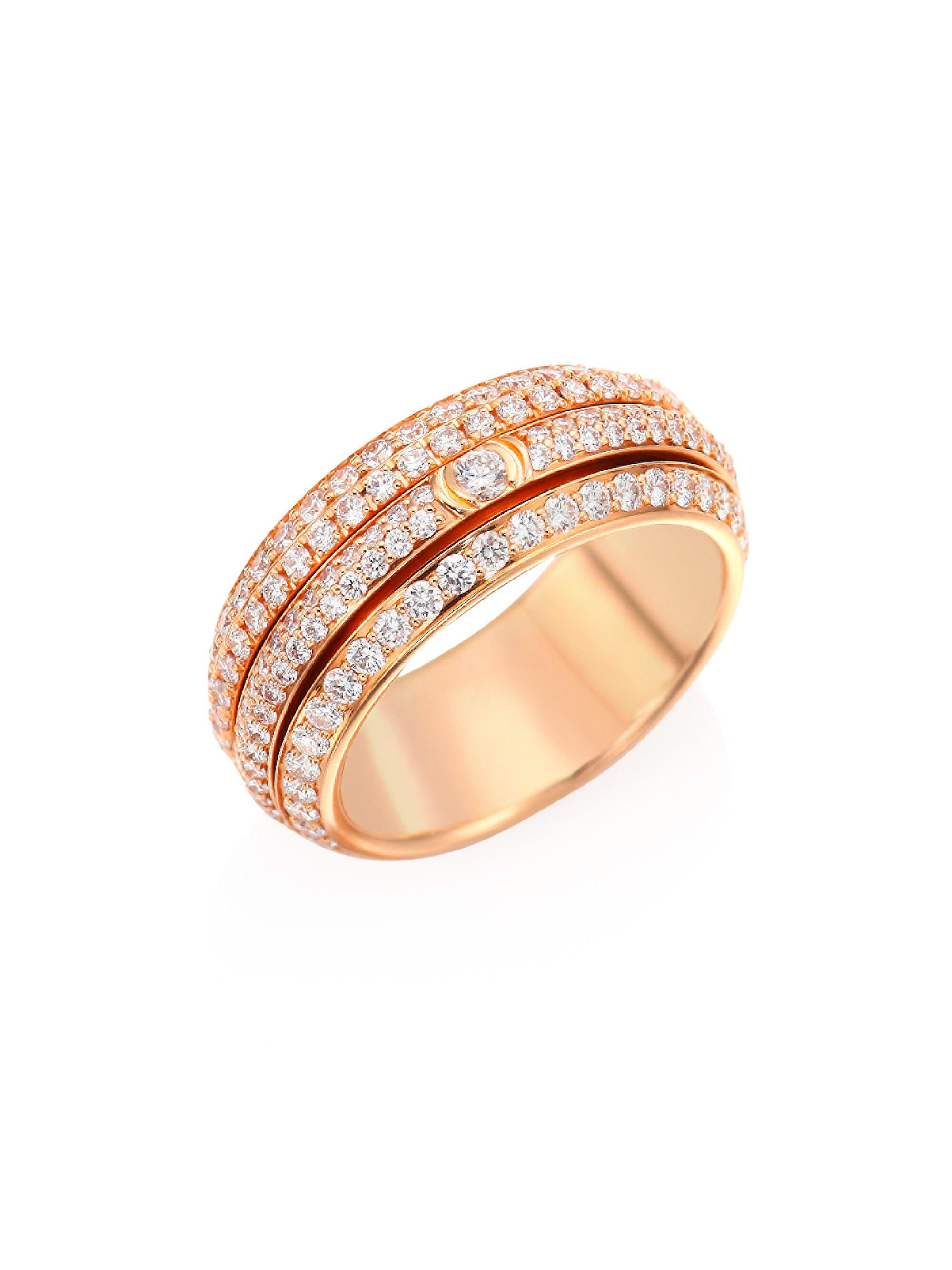 Piaget Women's Possession 18K Rose Gold & Diamond Ring - Rose Gold