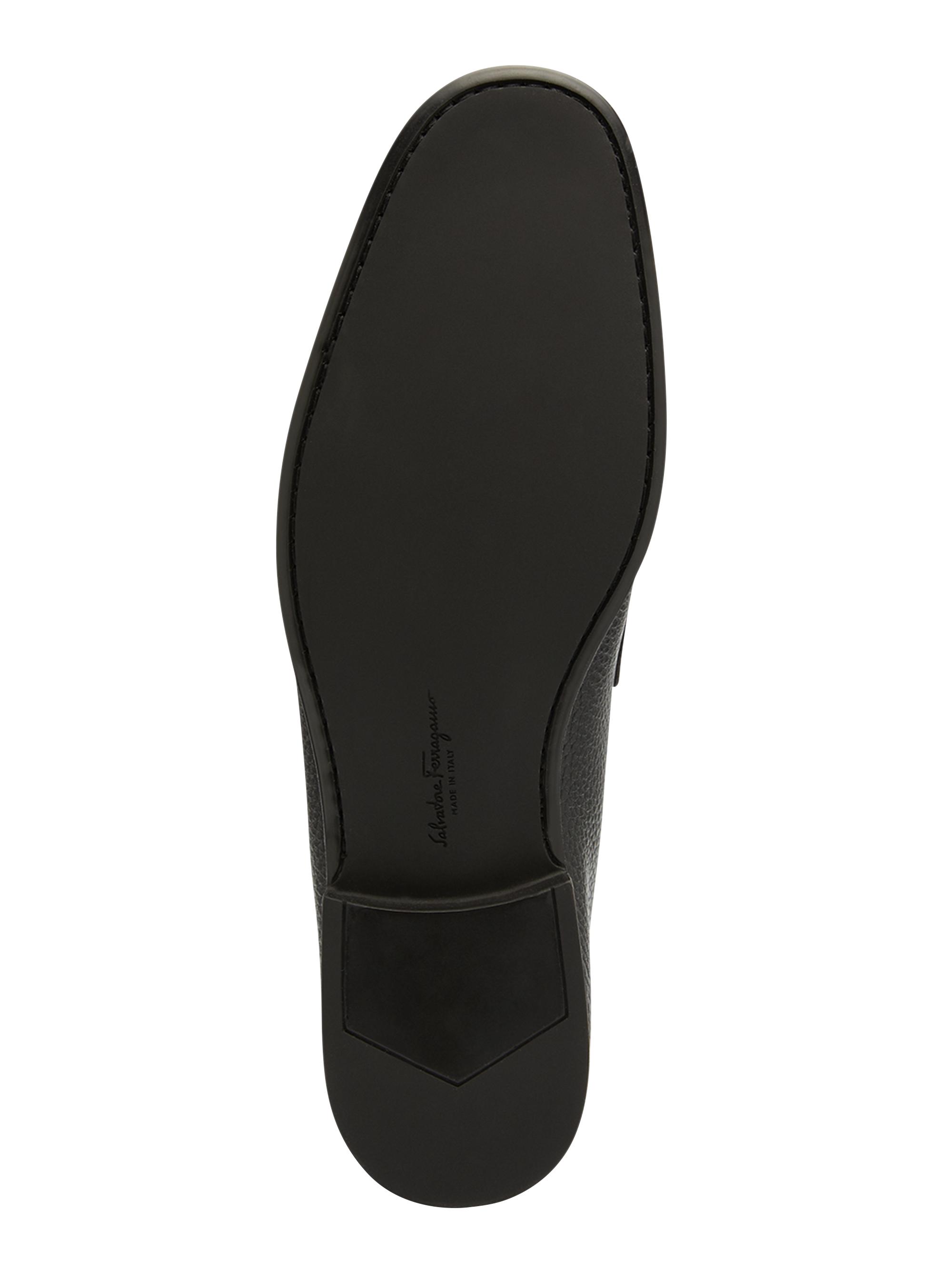 FERRAGAMO Grandioso Gancini Leather Loafers | Saks Fifth Avenue display picture 3