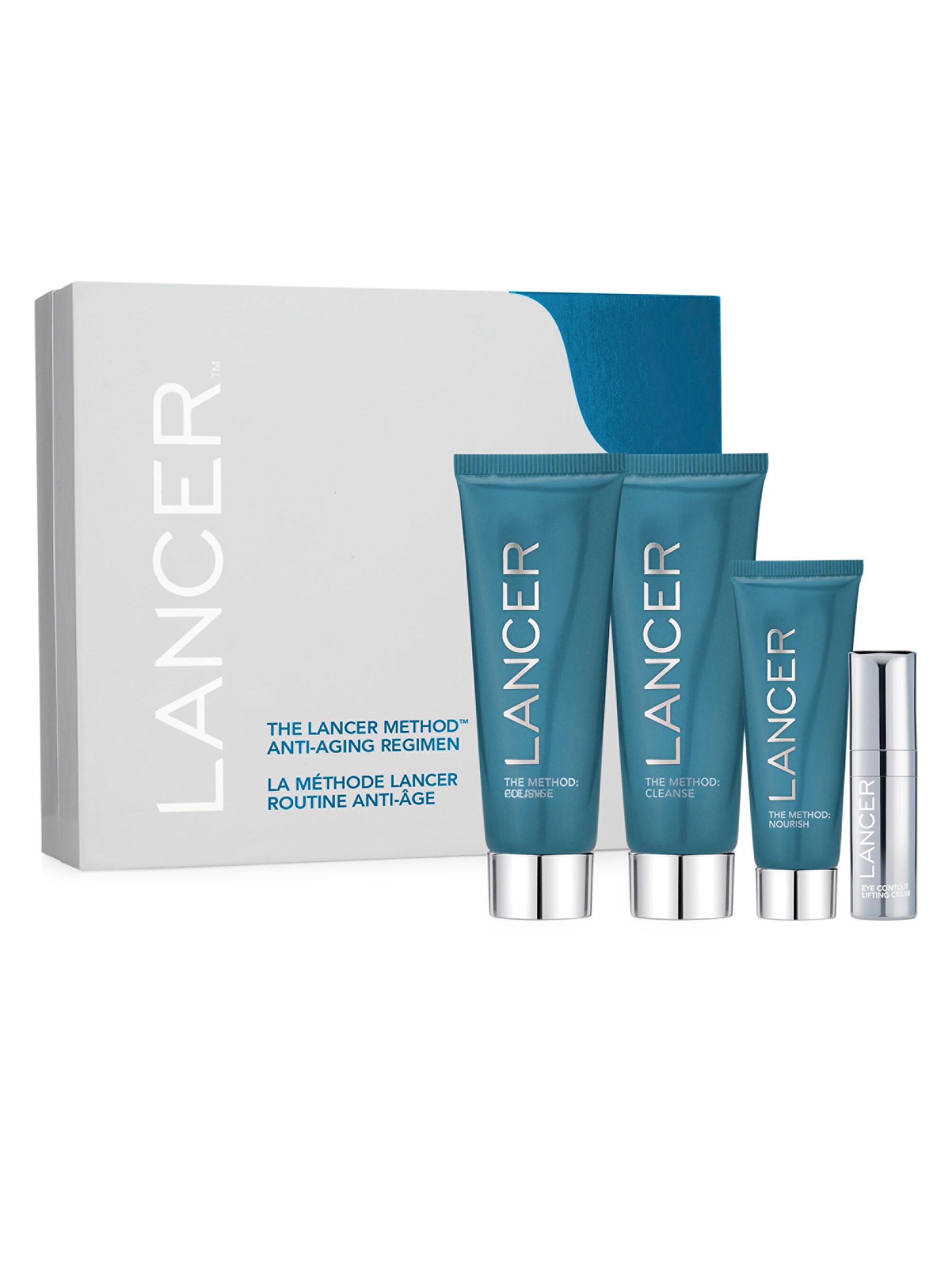 Lancer Method Anti-Aging Regimen 4-Piece Set