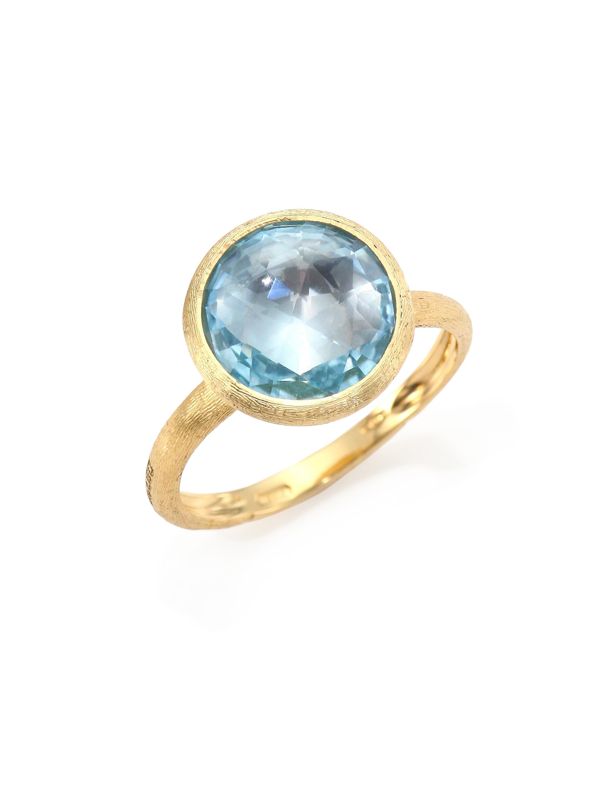 Marco Bicego Jaipur 18k Gold & Topaz Cocktail Ring - Gold