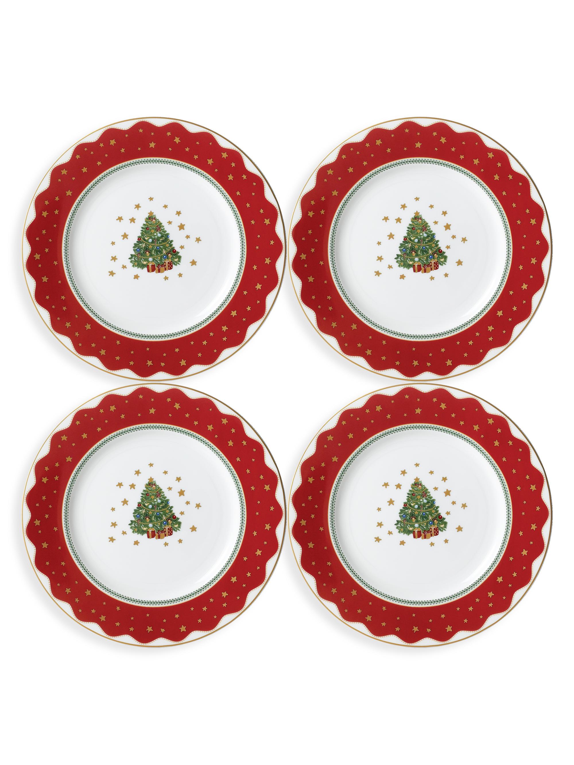 Prouna My Noel Canape/Dessert Plate Set of 4