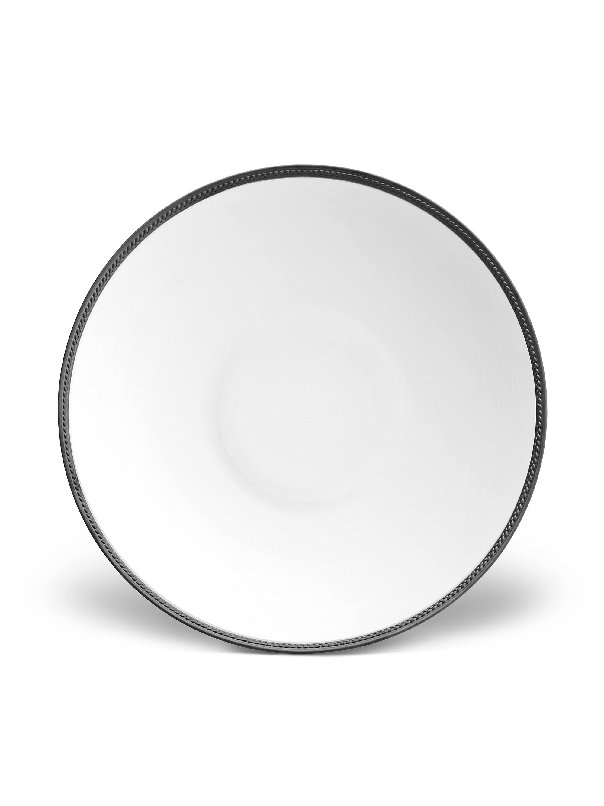 L'Objet Soie Tressee Coupe Bowl - Black