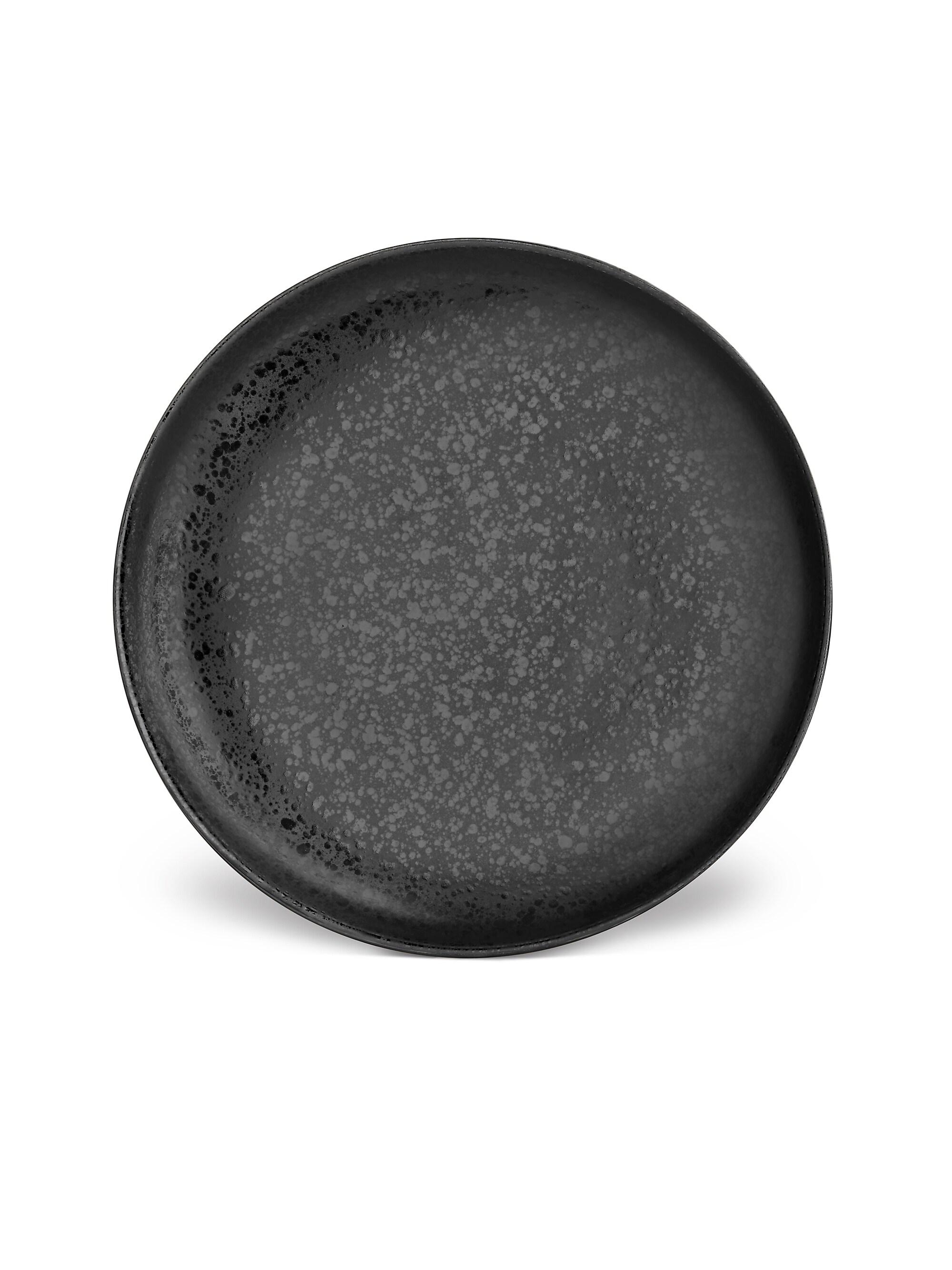 L'Objet Alchimie Black Dinner Plate - Black