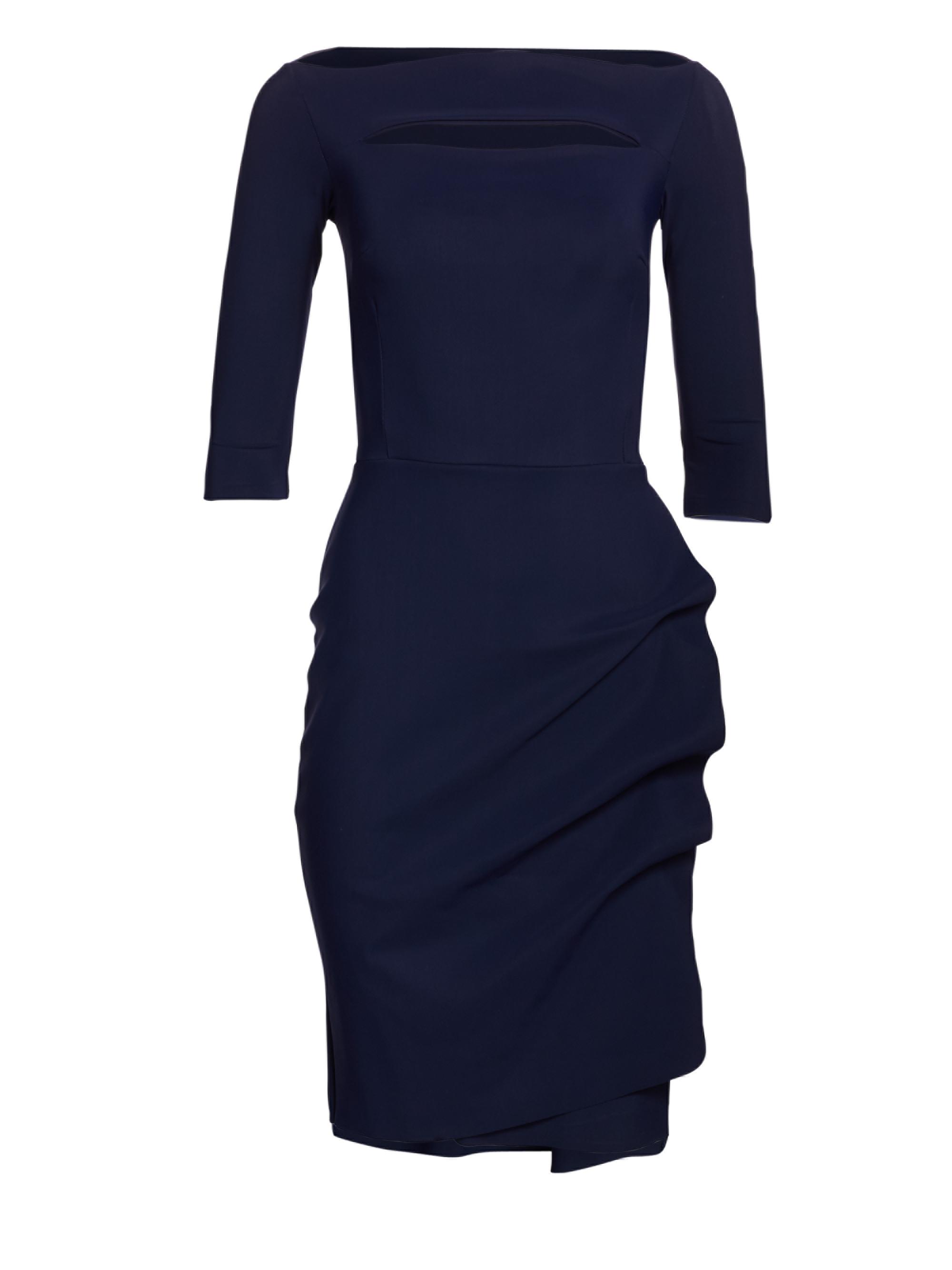 Chiara Boni La Petite Robe Women's Kate Boatneck Dress - Blue Notte