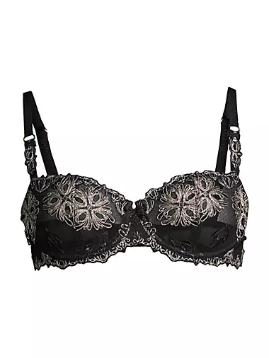 SKIMS Lace Unlined Balconette Corset Black - $50 New With Tags