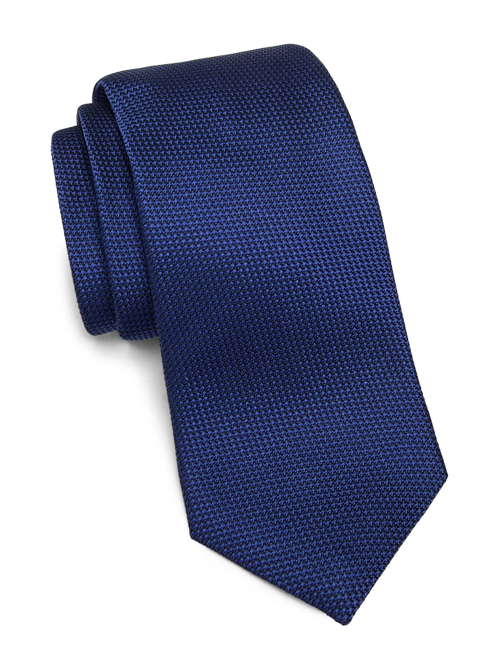Charvet Place Vendôme ダークネイビー ネクタイ Charvet Silk Jacquard Tie | Saks Fifth Avenue