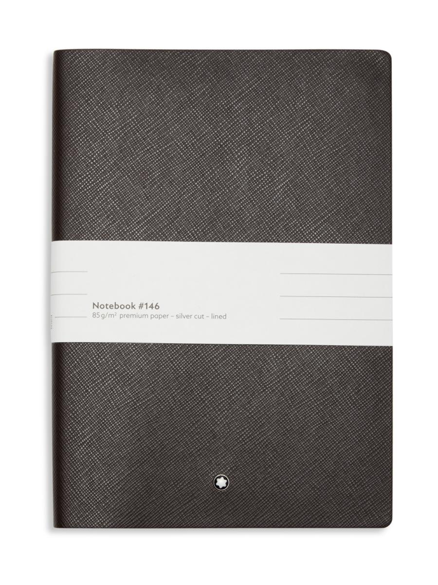 MONTBLANC ノート ノートブック #149 ラージ クロコプリント ブルー 罫線入り