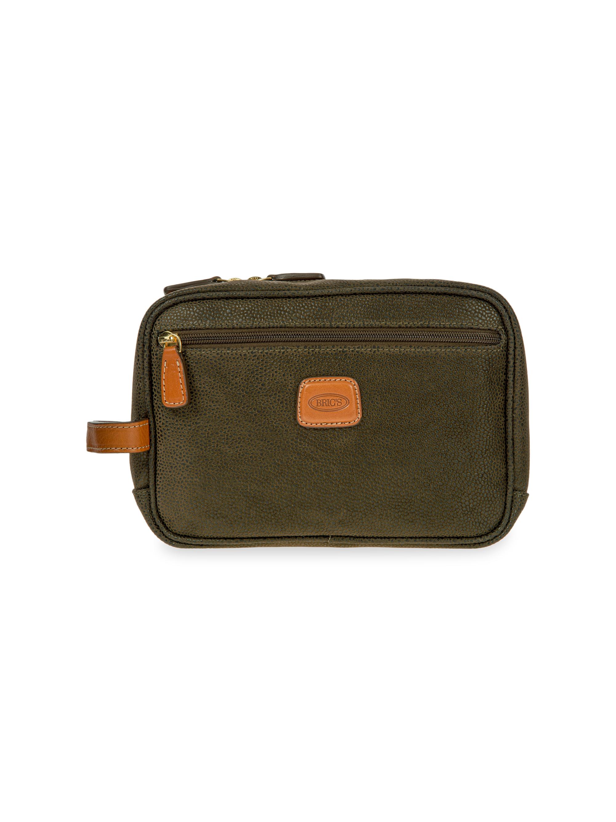 Bric's Life Traditional Shave Case - Olive