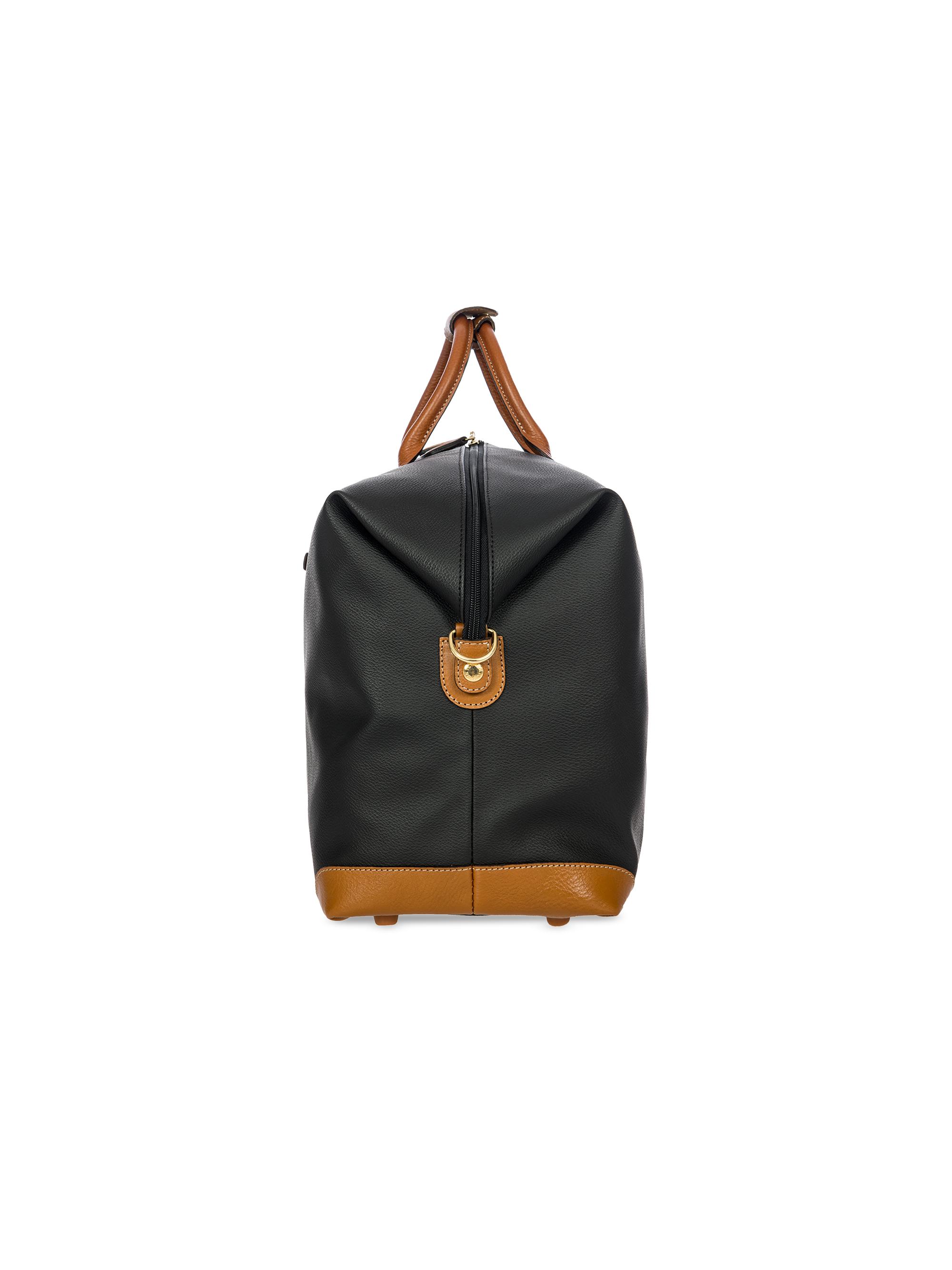 Bric's Firenze 22" Leather Duffel Bag - Black | Thumbnail 4