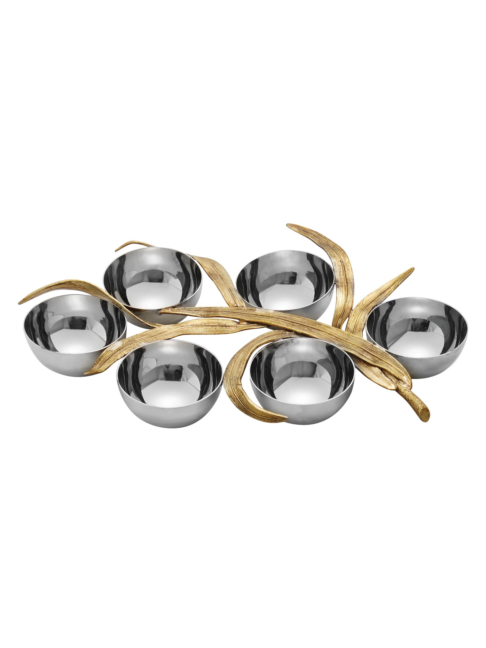 Michael Aram Palm 6-Compartment Plate