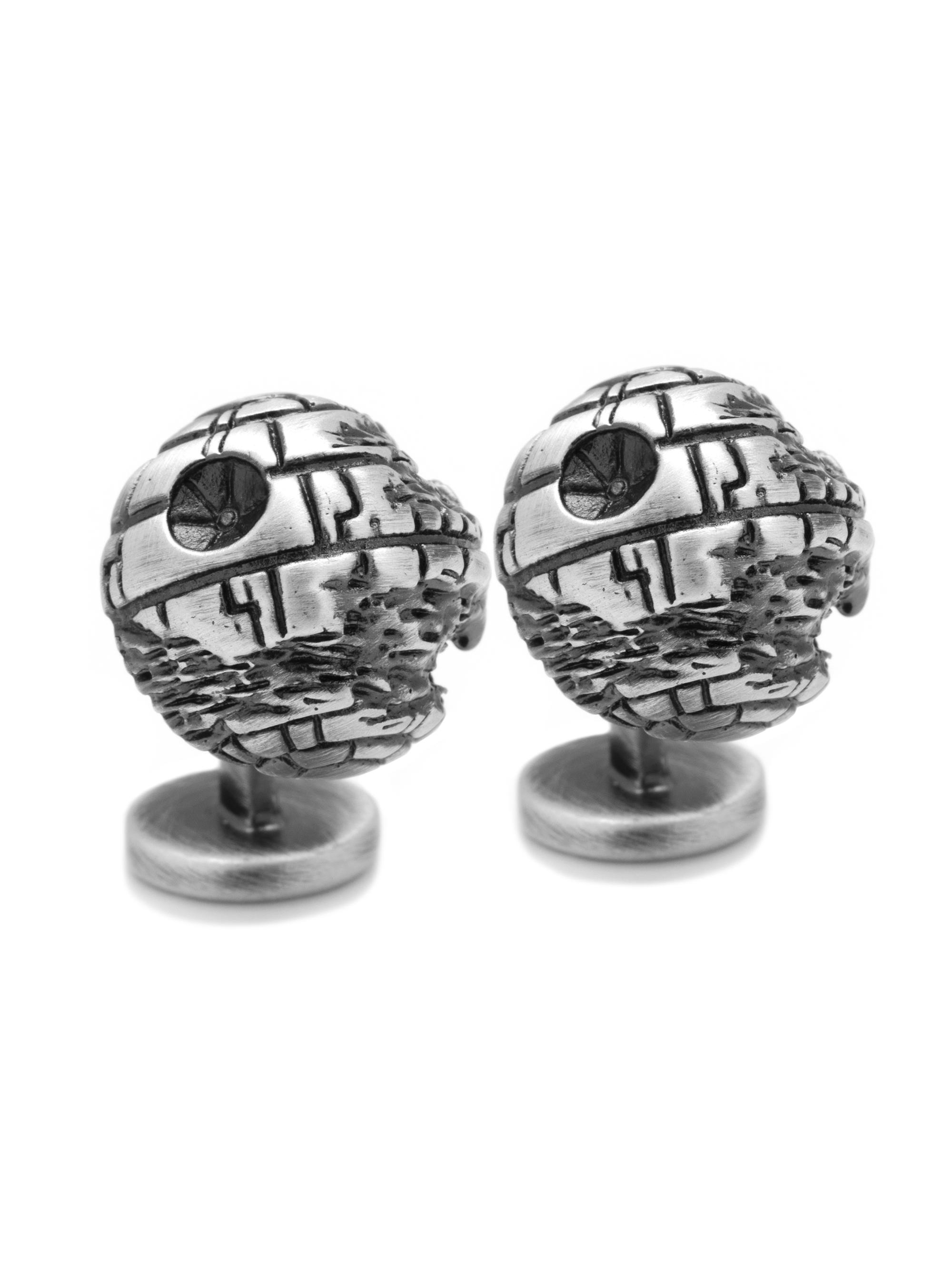 Cufflinks, Inc. Men's Star Wars 3D Death Star Cuff Links - Silver