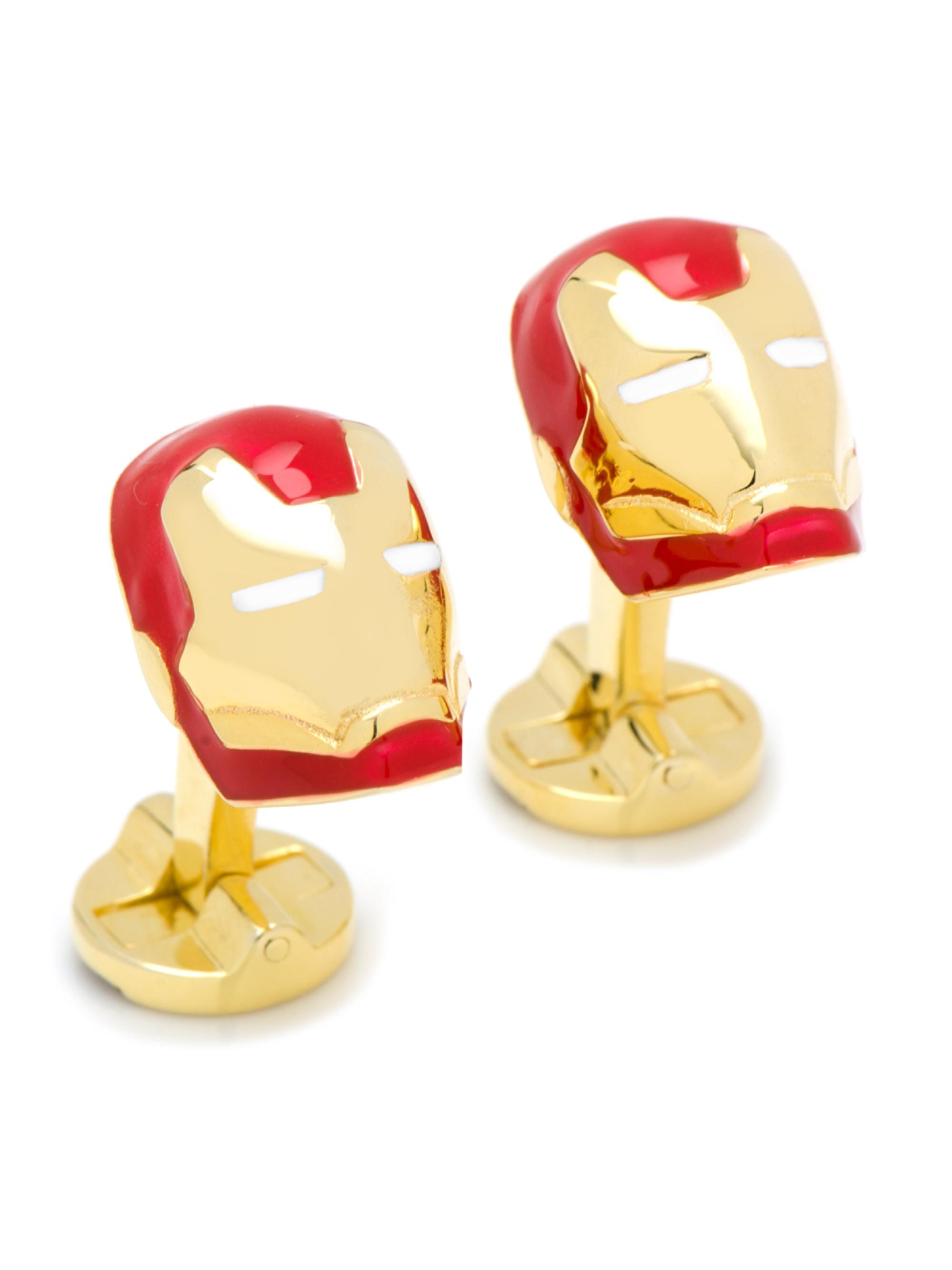Cufflinks, Inc. Men's Marvel Comics 3D Iron Man Helmet Cuff Links