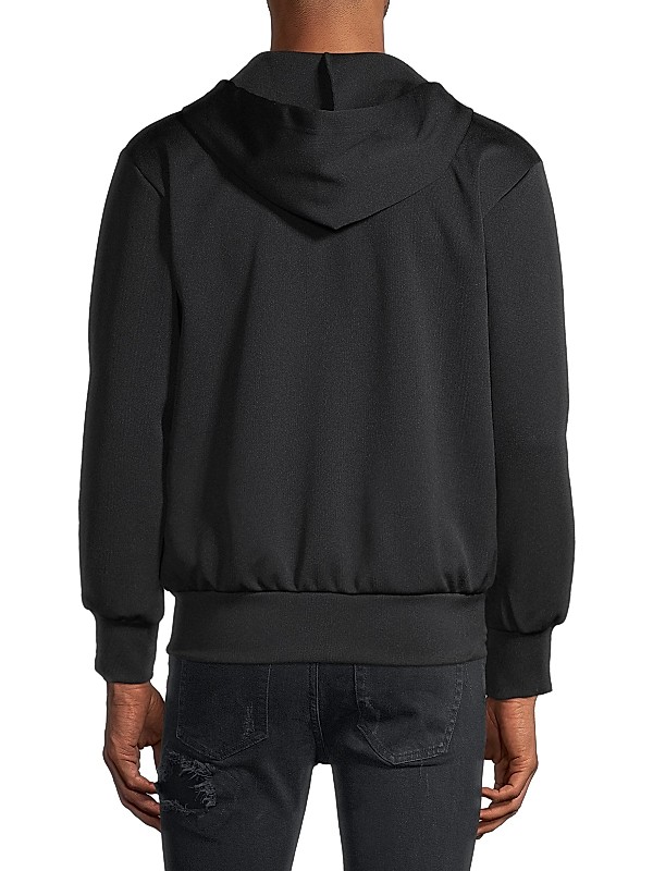 Shop Comme des Garçons PLAY Signature Logo Zip-Front Hoodie Shop Comme des Garçons PLAY Signature Logo Zip-Front Hoodie