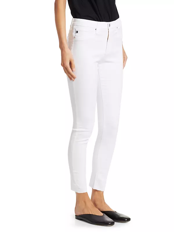 Farah Mid-Rise Skinny Ankle Jeans