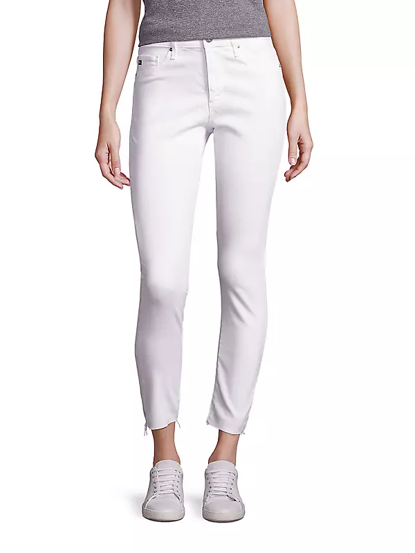 Farah Mid-Rise Skinny Ankle Jeans
