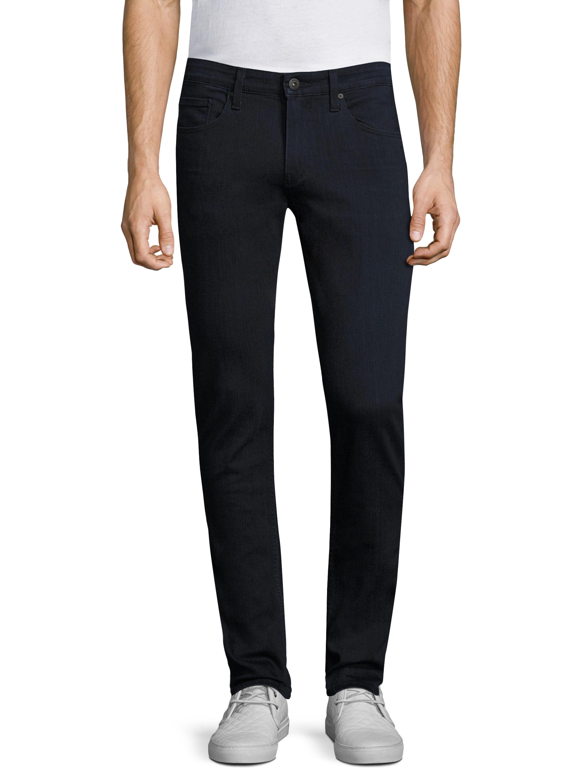 Paige Croft Stretch Super Skinny Jeans - Inkwell