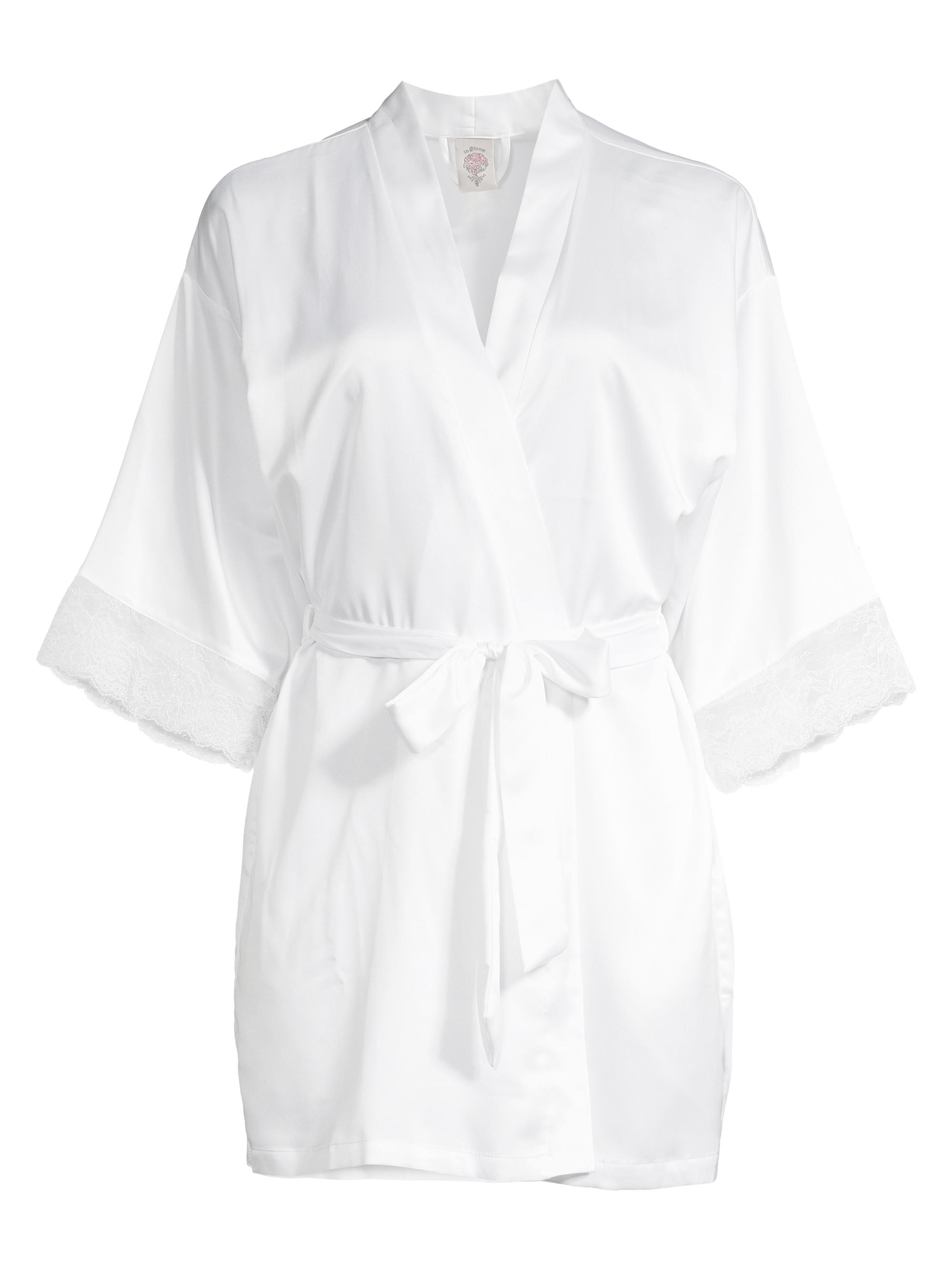 In Bloom Women's "Mrs" Bridal Wrap Robe -